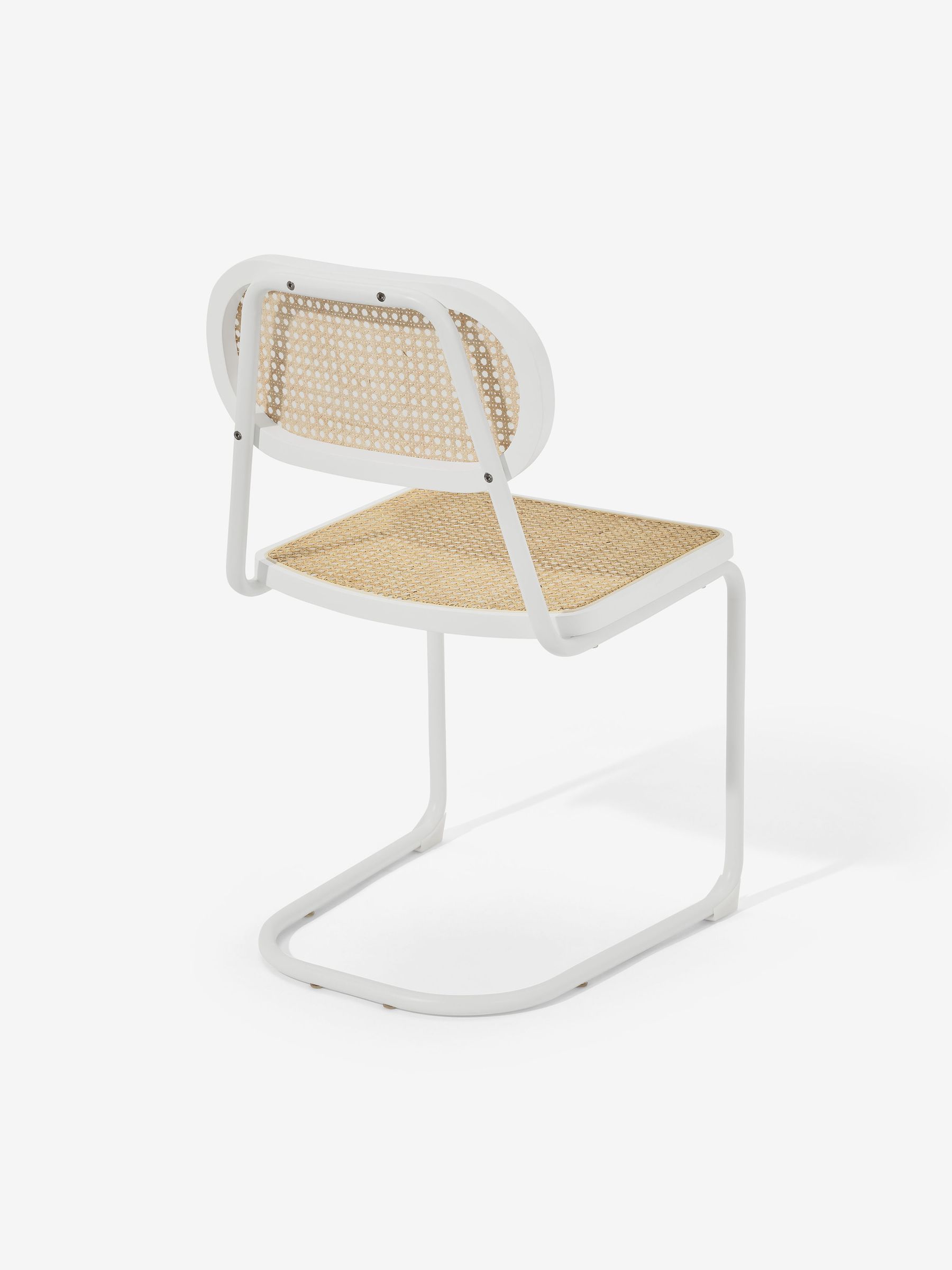 Leora Dining Chair in Ivory - Image 2 of 3