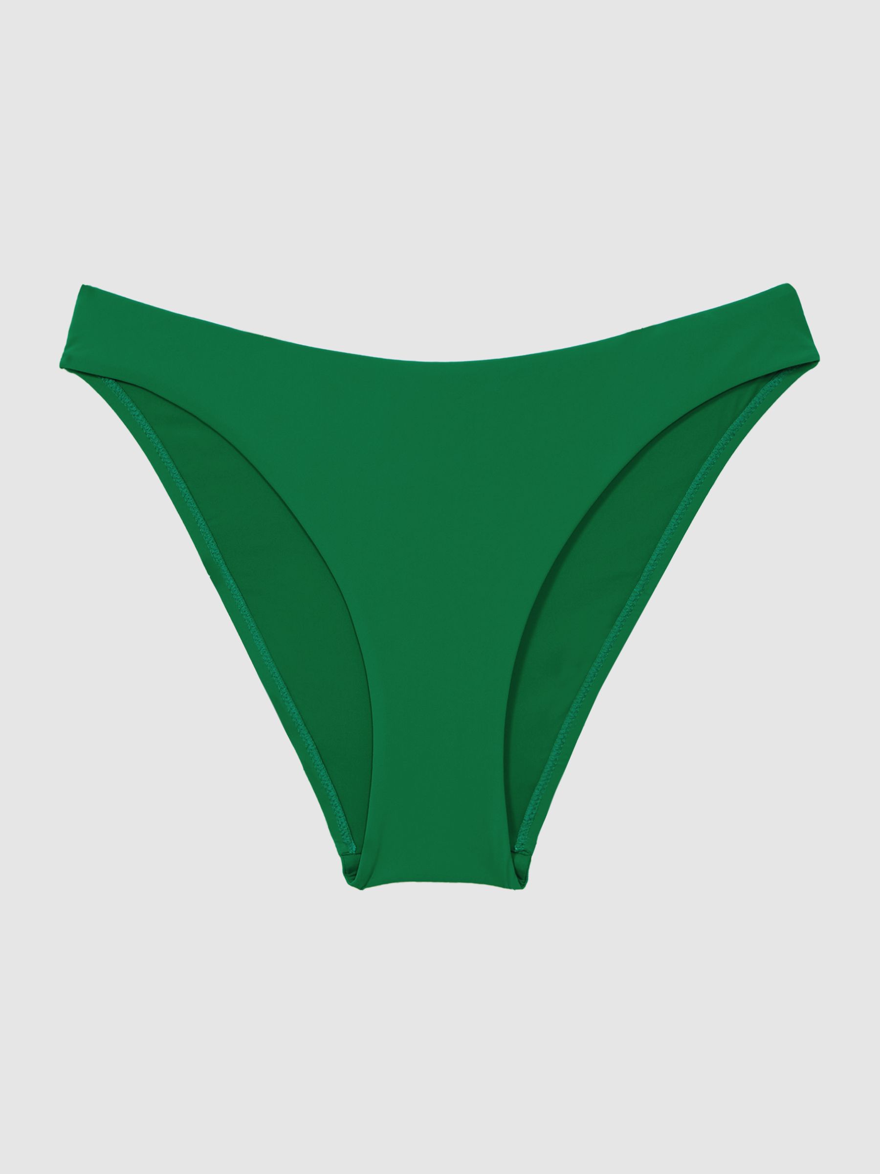 Carina Green High Cut Bikini Bottoms - Image 2 of 5