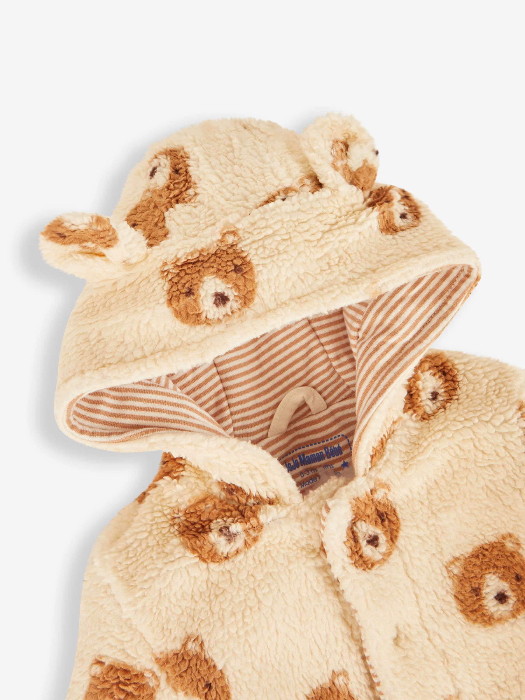 Cream Baby Teddy Fleece - Image 2 of 3