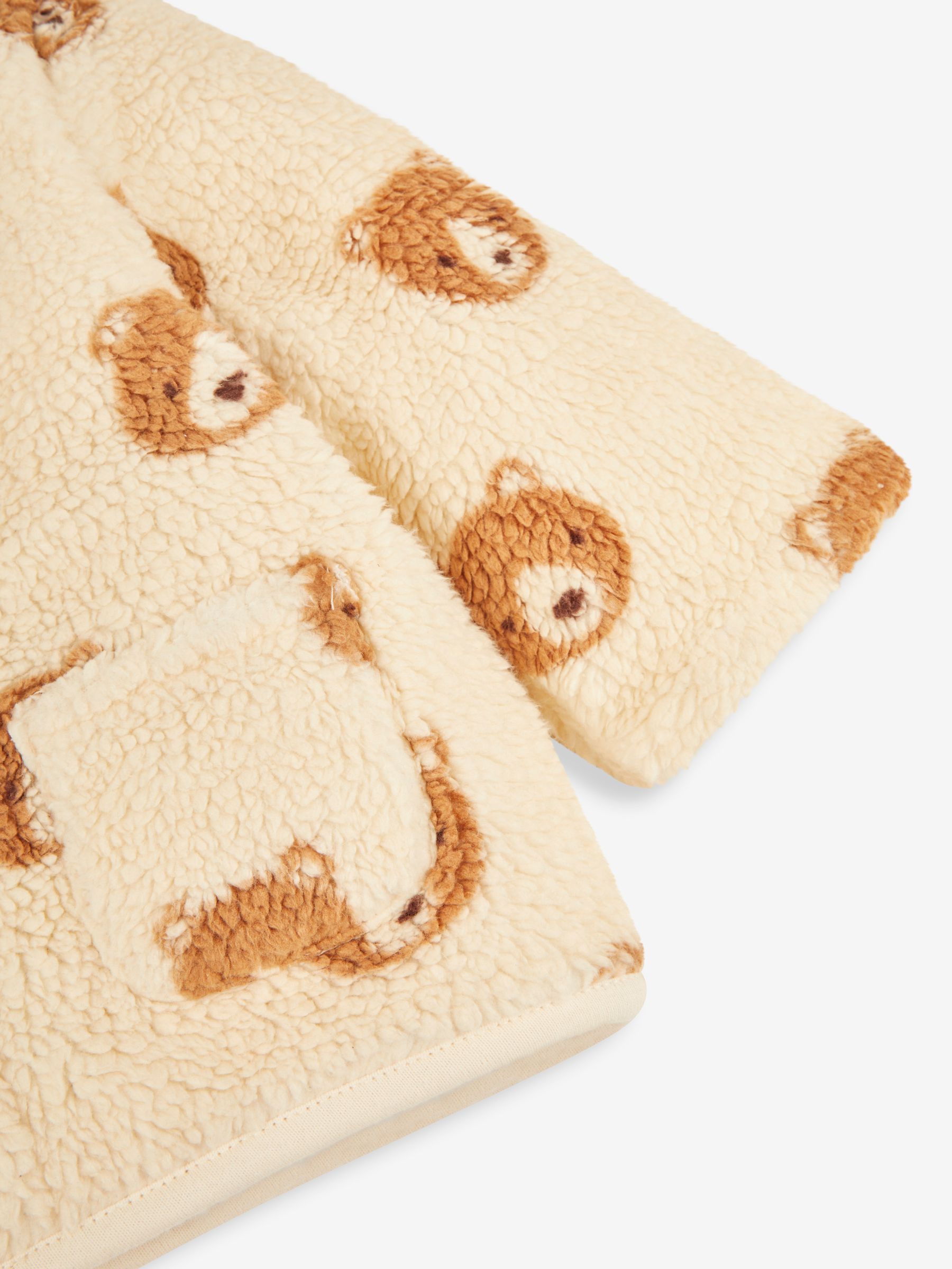 Cream Baby Teddy Fleece - Image 3 of 3