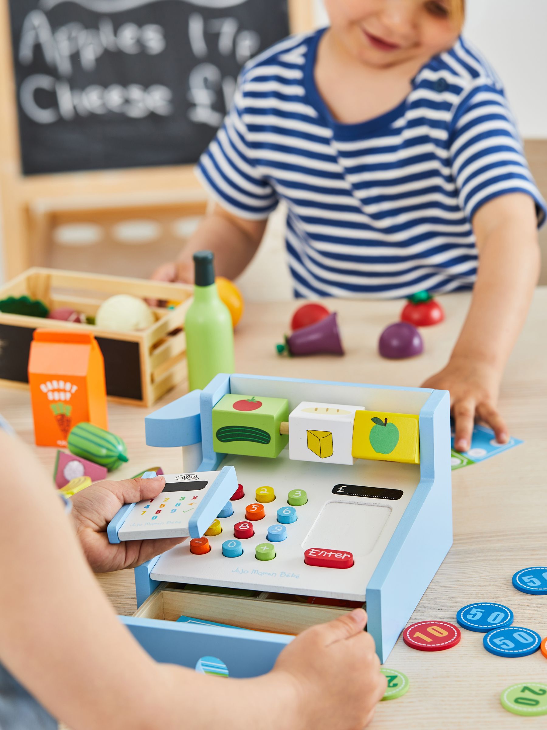 Wooden Play Till - Image 4 of 12
