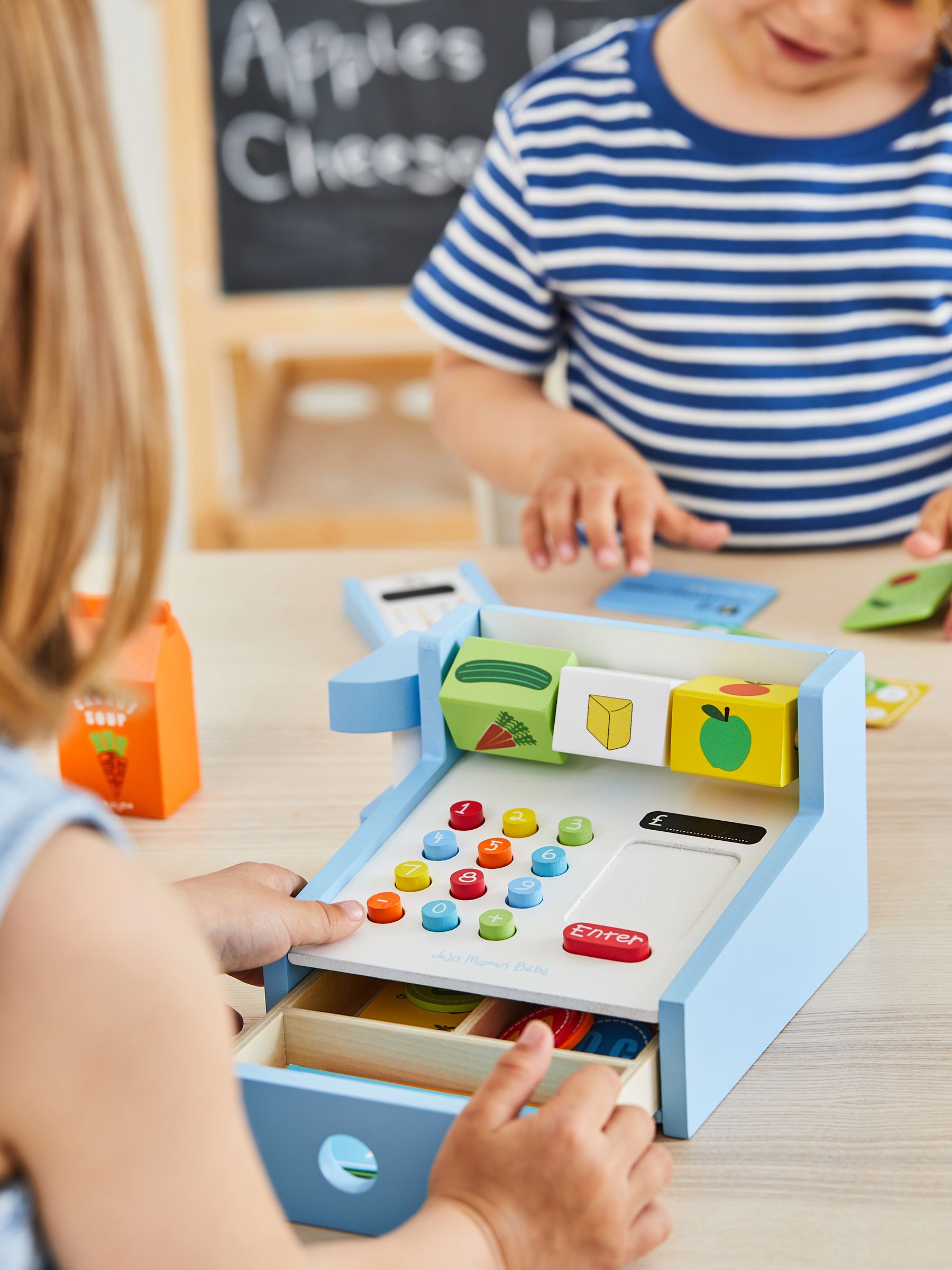Wooden Play Till - Image 5 of 12