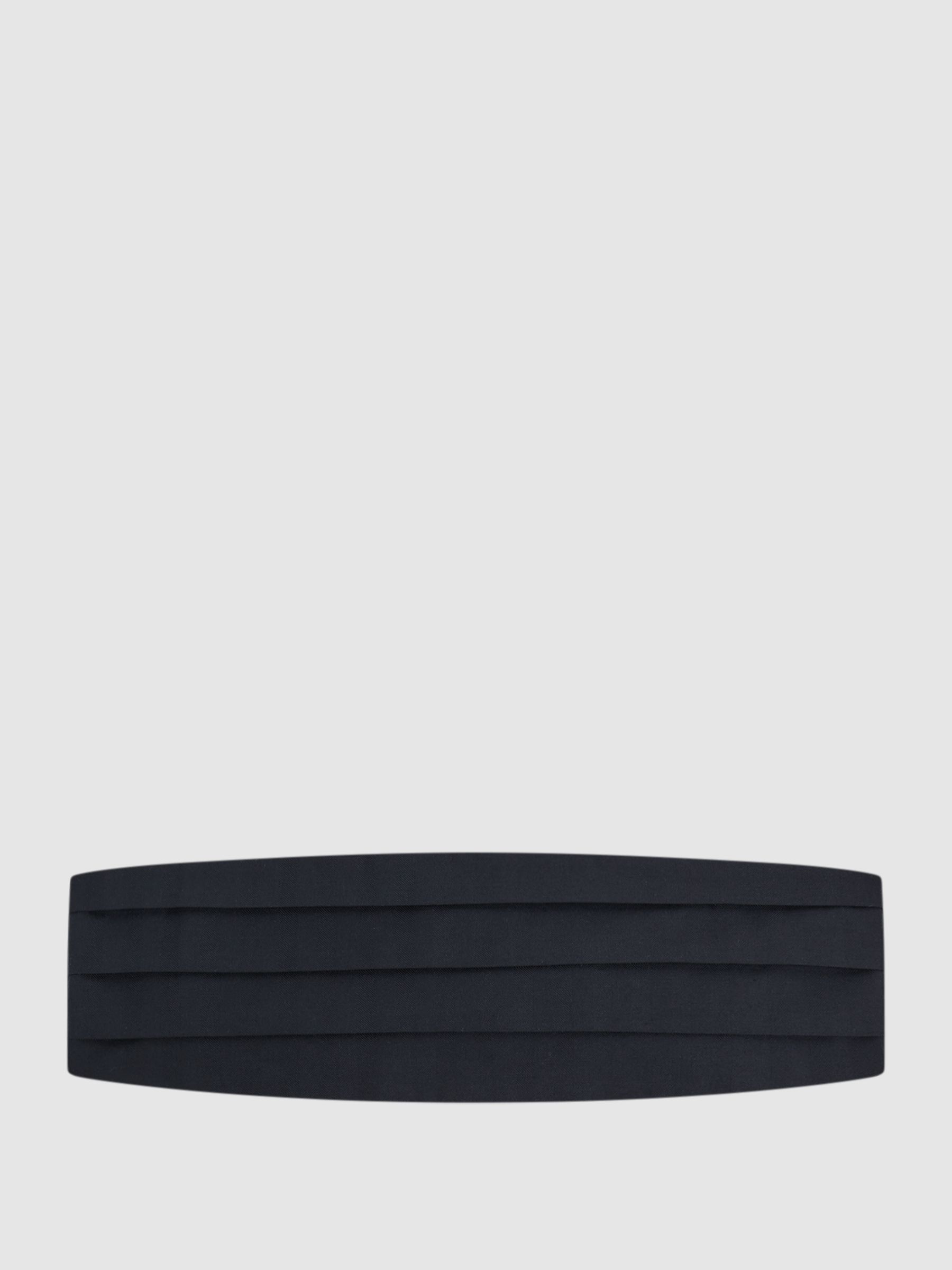 Black Herringbone Cummerbund Black Herringbone Cummerbund