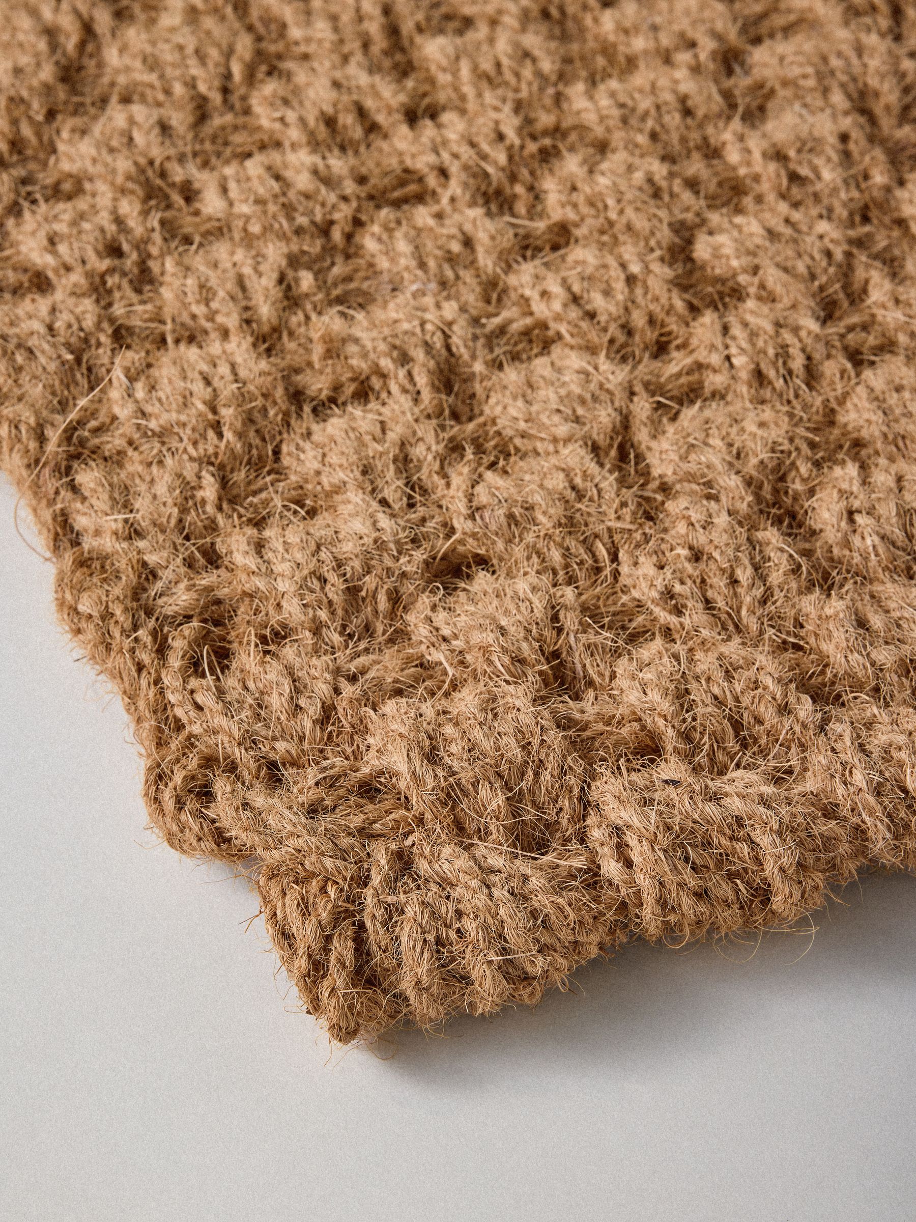 The Set 2 Pack Natural Coir Weave Doormats - Image 3 of 3