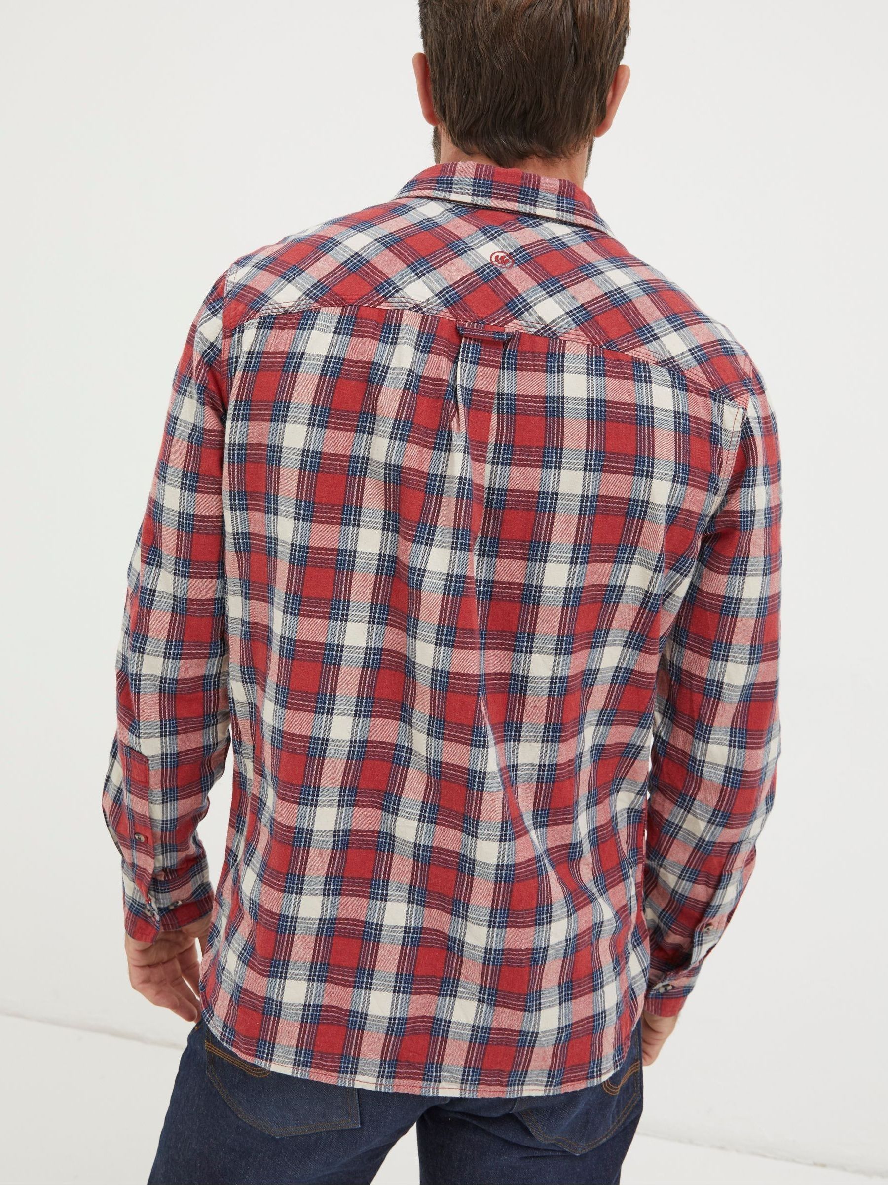 Red Nevis Check Shirt - Image 2 of 5