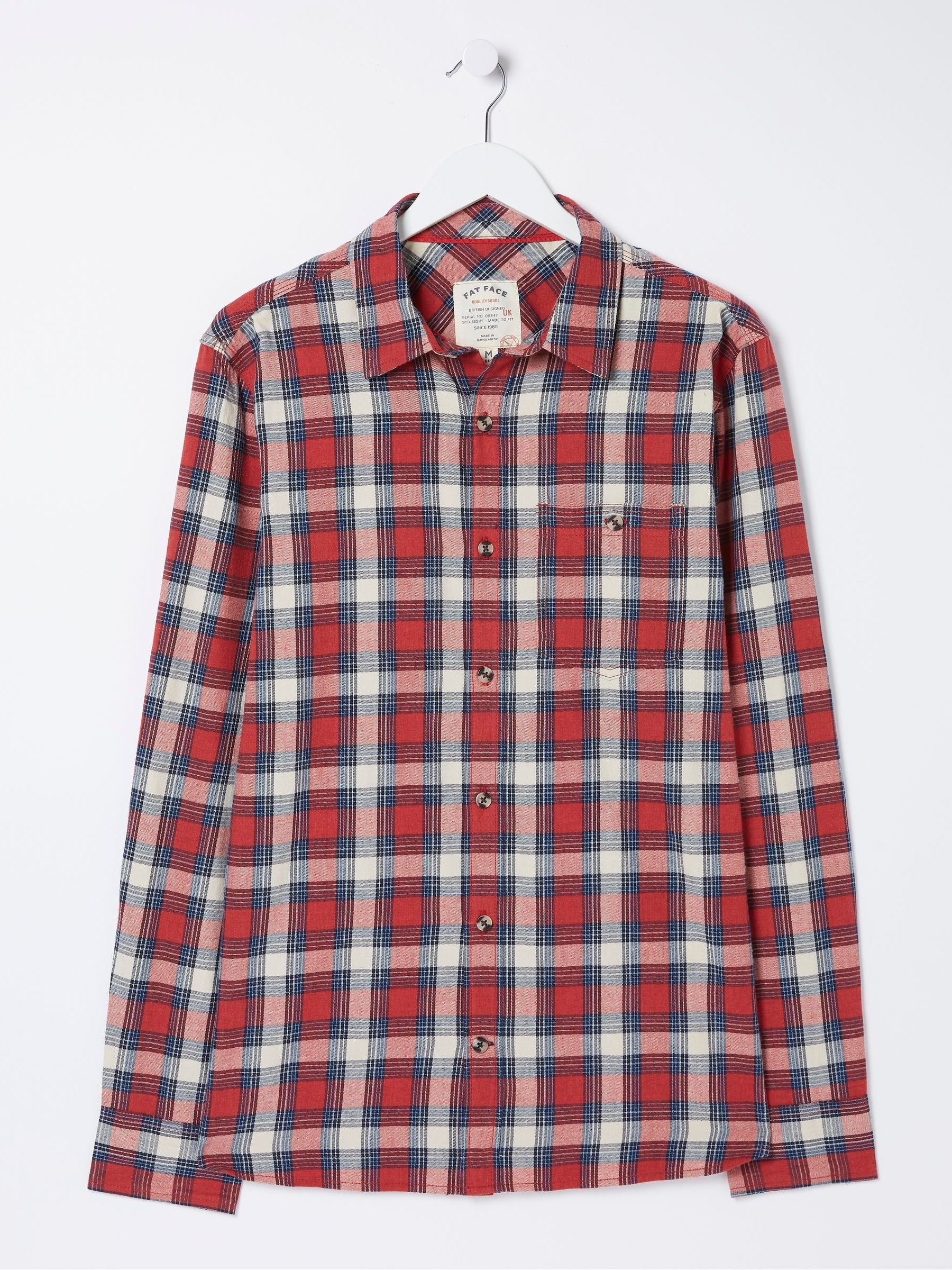 Red Nevis Check Shirt - Image 5 of 5