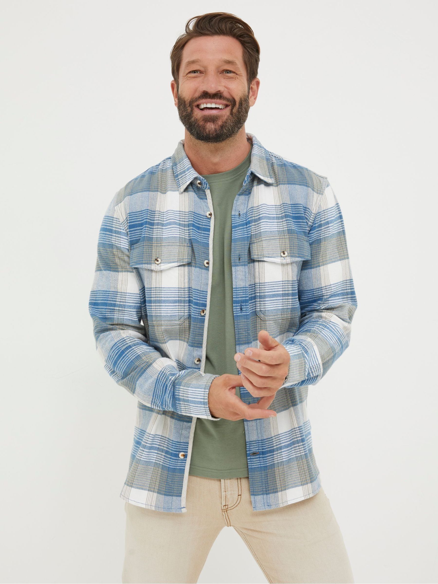 Blue Kemsley Check Shirt - Image 1 of 4