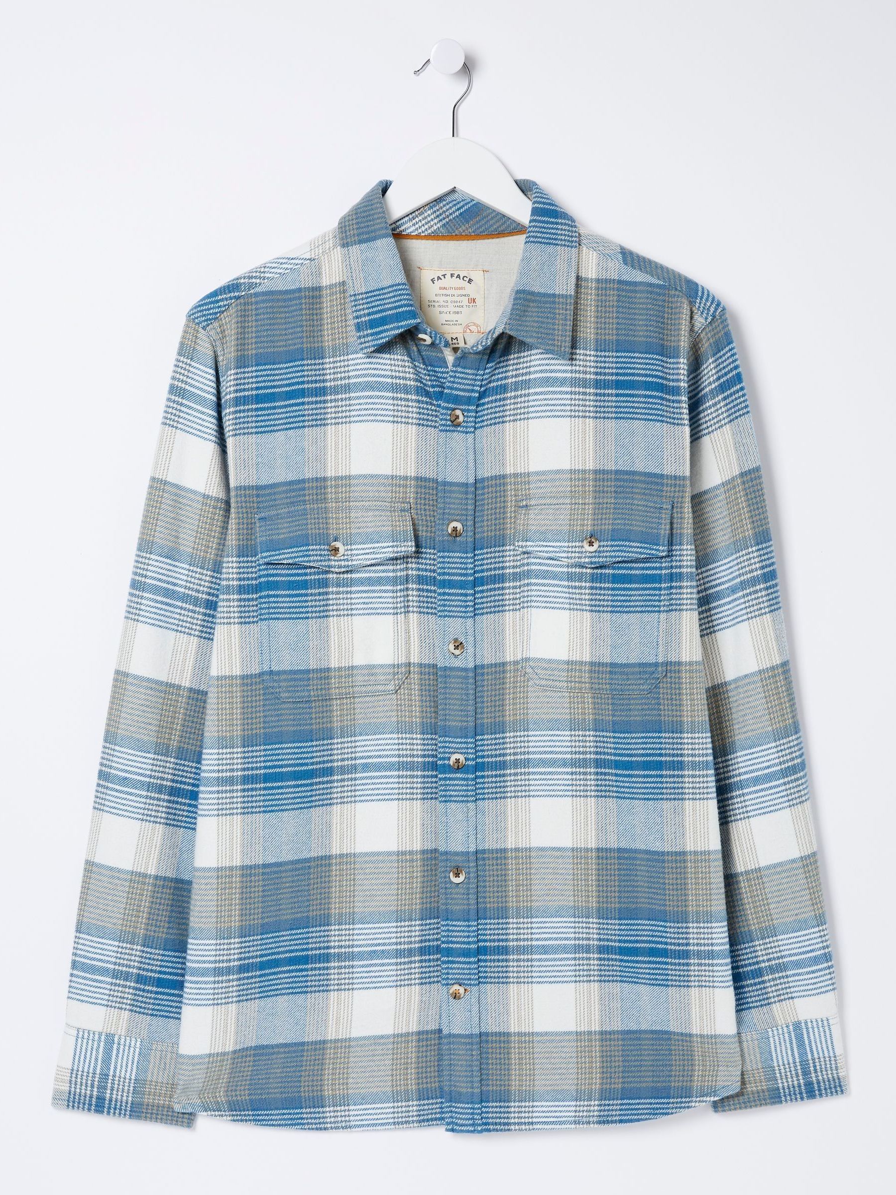Blue Kemsley Check Shirt - Image 4 of 4