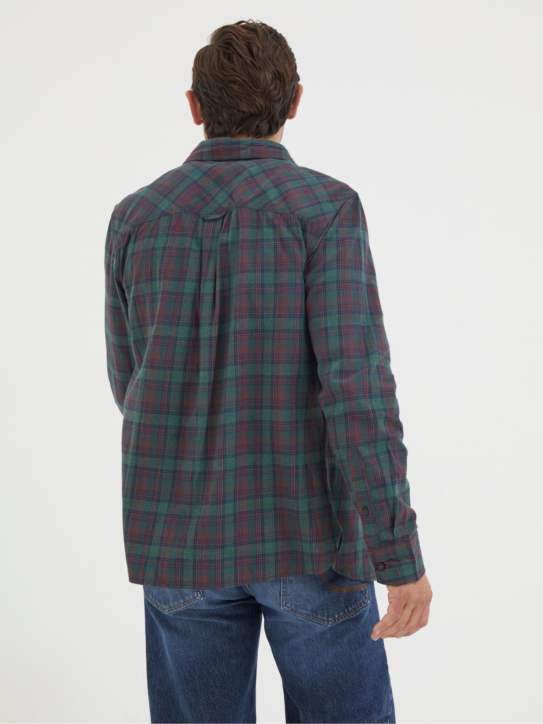 Green Nevis Check Shirt - Image 2 of 5