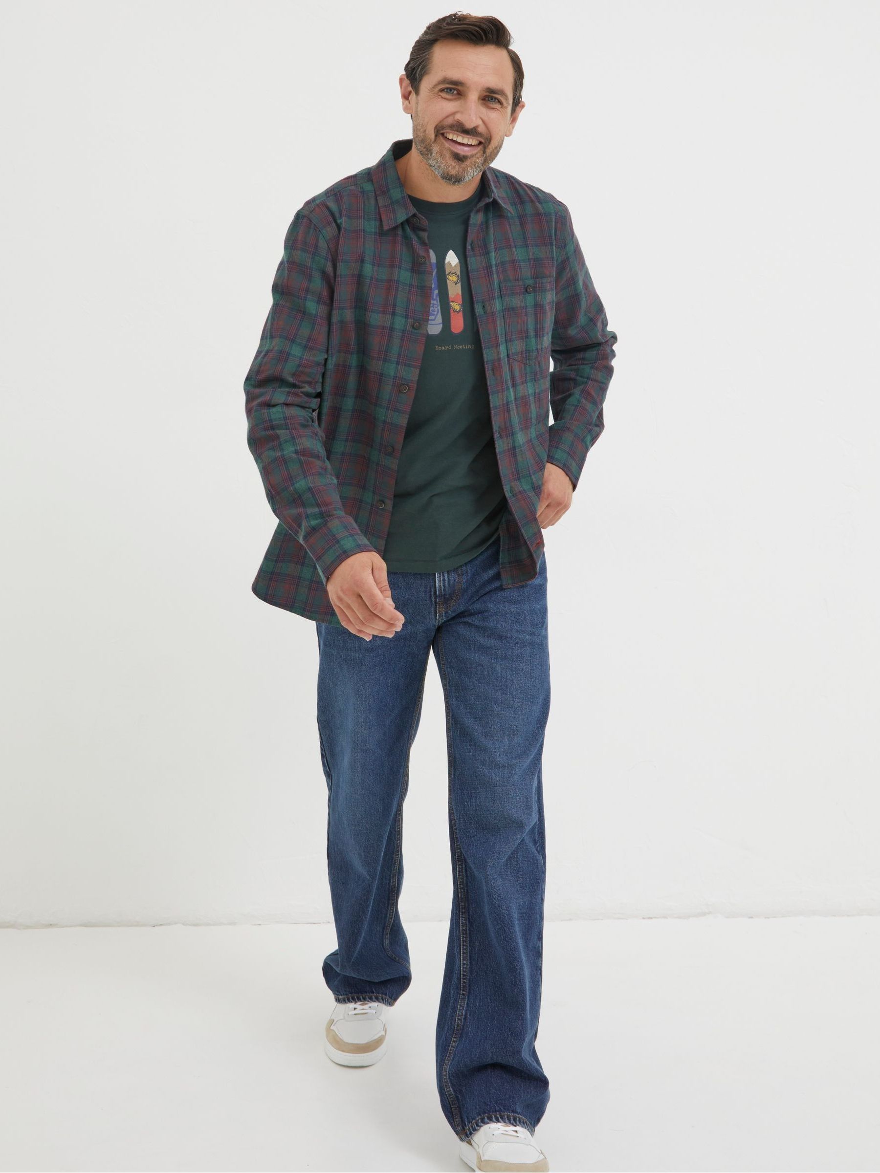 Green Nevis Check Shirt - Image 3 of 5