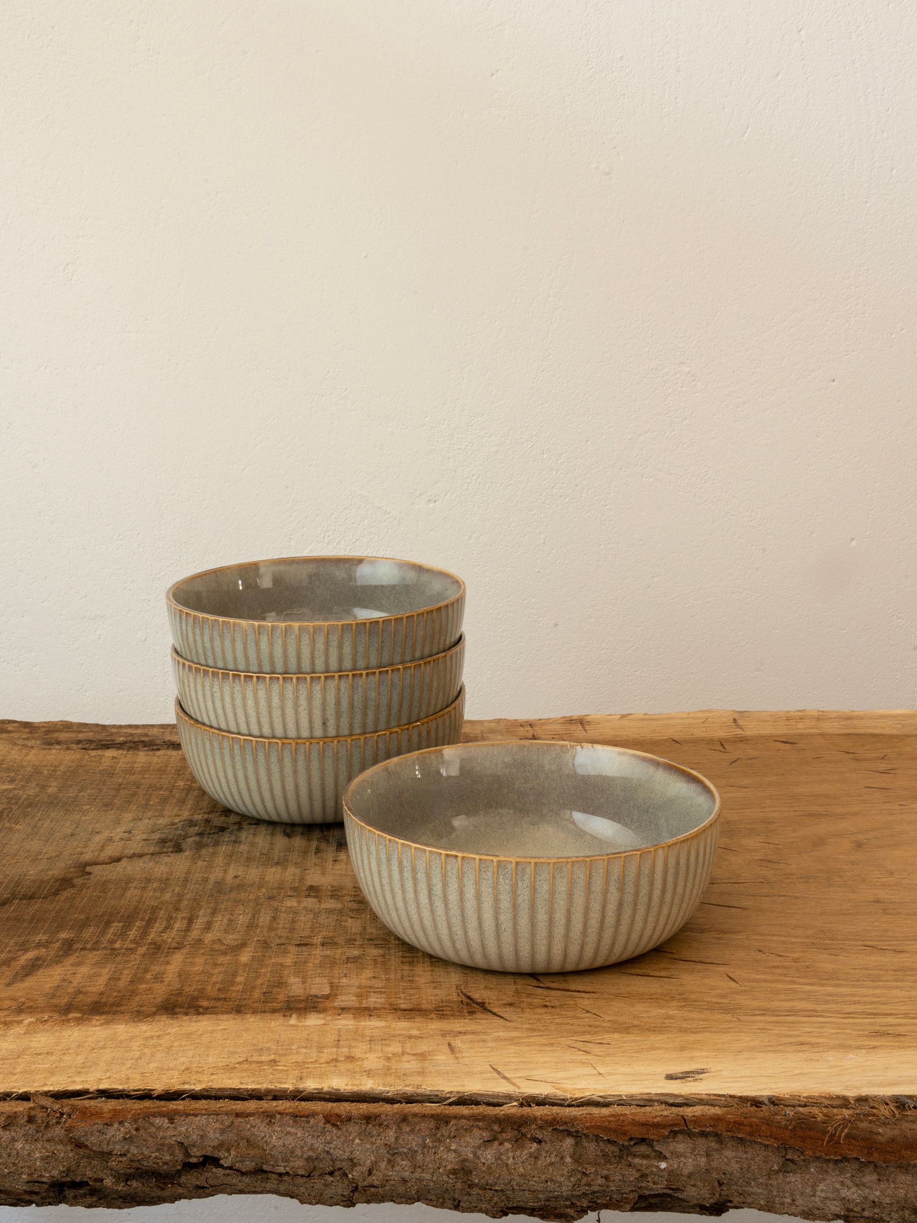 Dutch Rose Grey Sapphire Set of 4 Bowls - Image 3 of 3