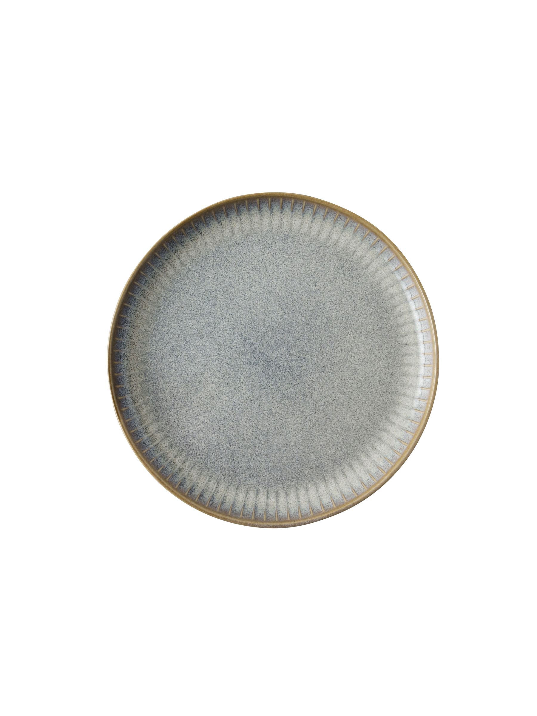 Dutch Rose Grey Dutch Rose Sapphire 18.5cm Side Plates Set of 4 - Image 3 of 4