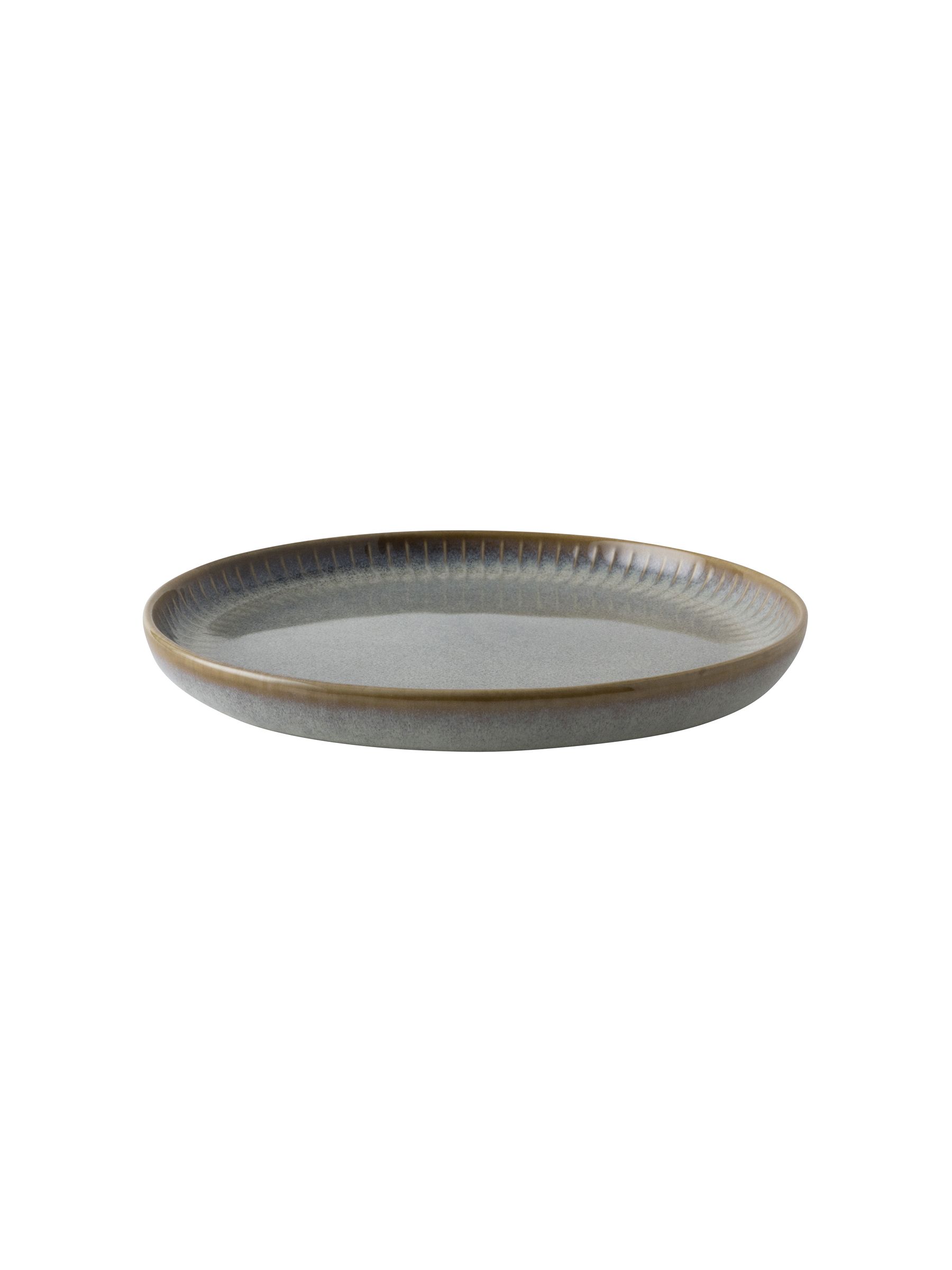 Dutch Rose Grey Dutch Rose Sapphire 18.5cm Side Plates Set of 4 - Image 4 of 4