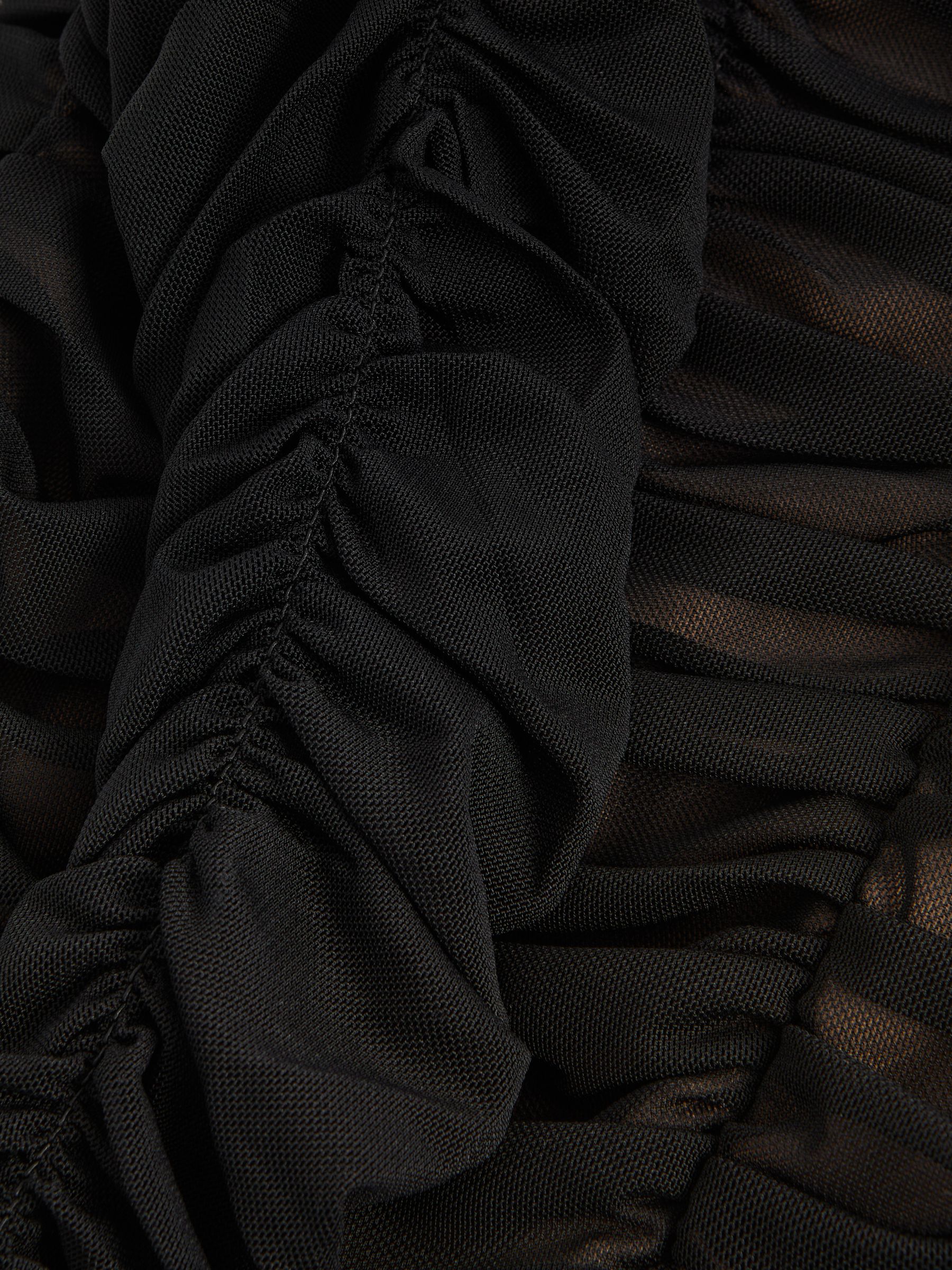 Good American Ruched Off-The-Shoulder Top in Black - Image 5 of 5