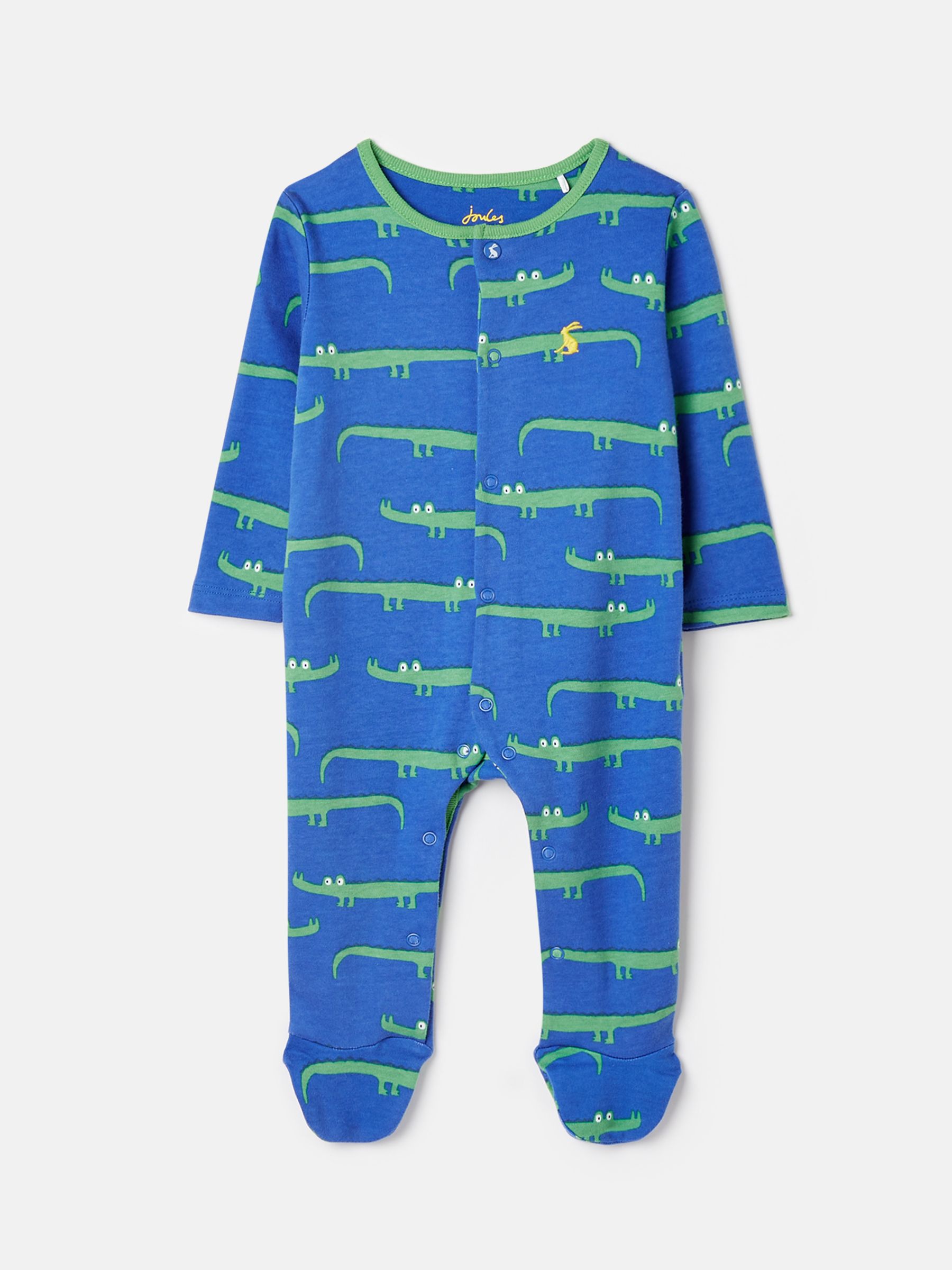 Blue Croc Effect Rompersuit - Image 1 of 5