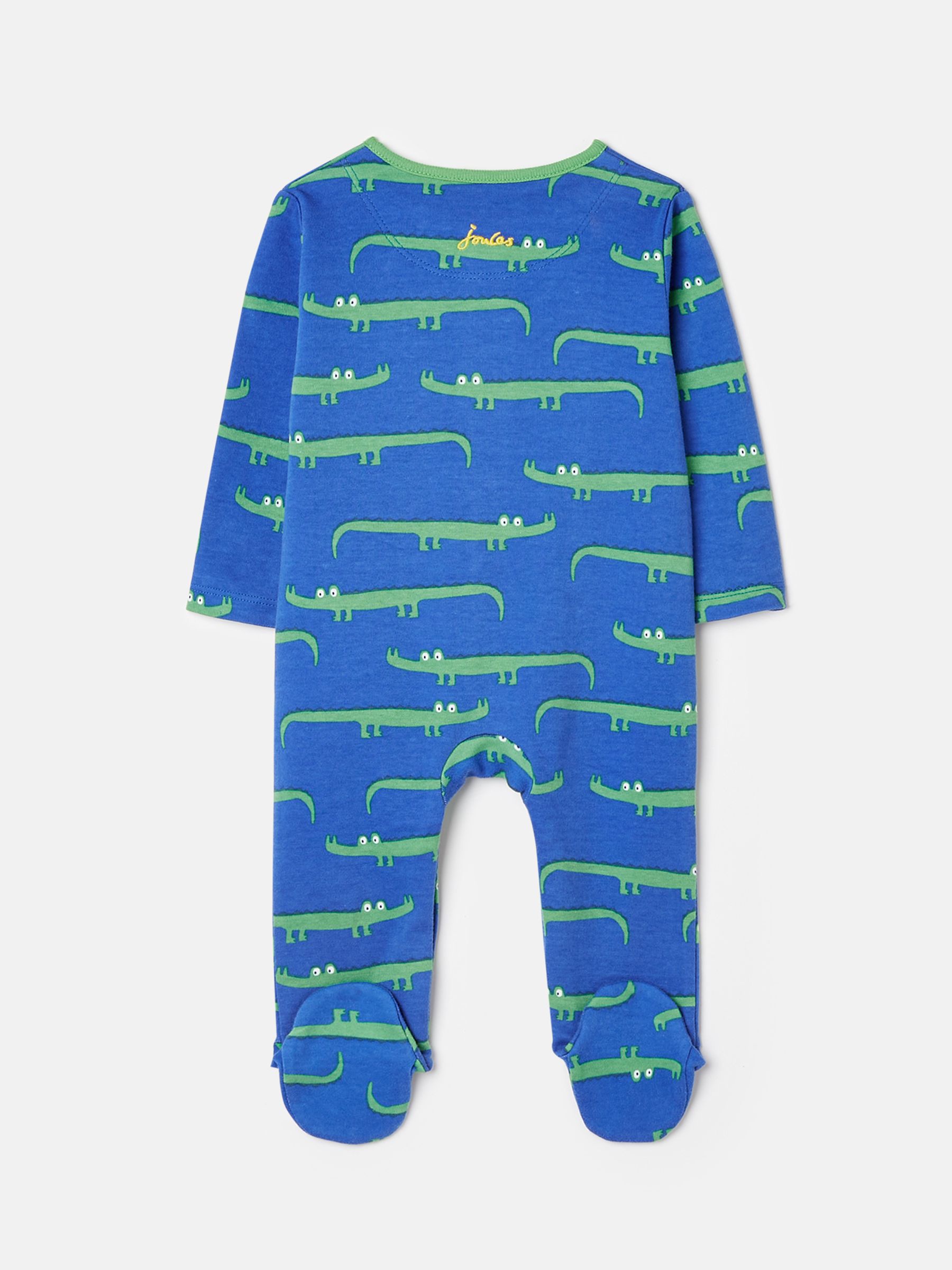 Blue Croc Effect Rompersuit - Image 3 of 5