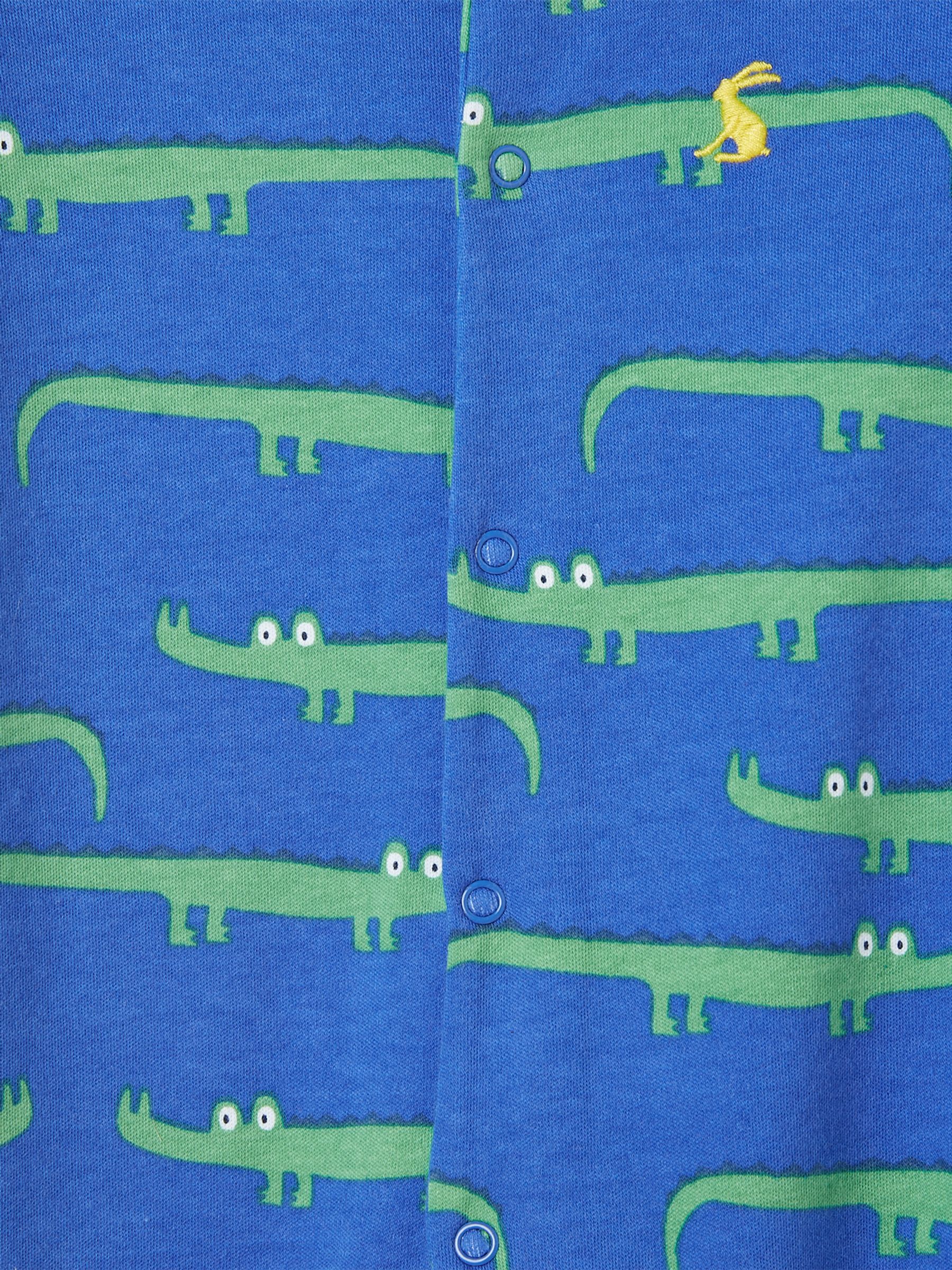 Blue Croc Effect Rompersuit - Image 5 of 5