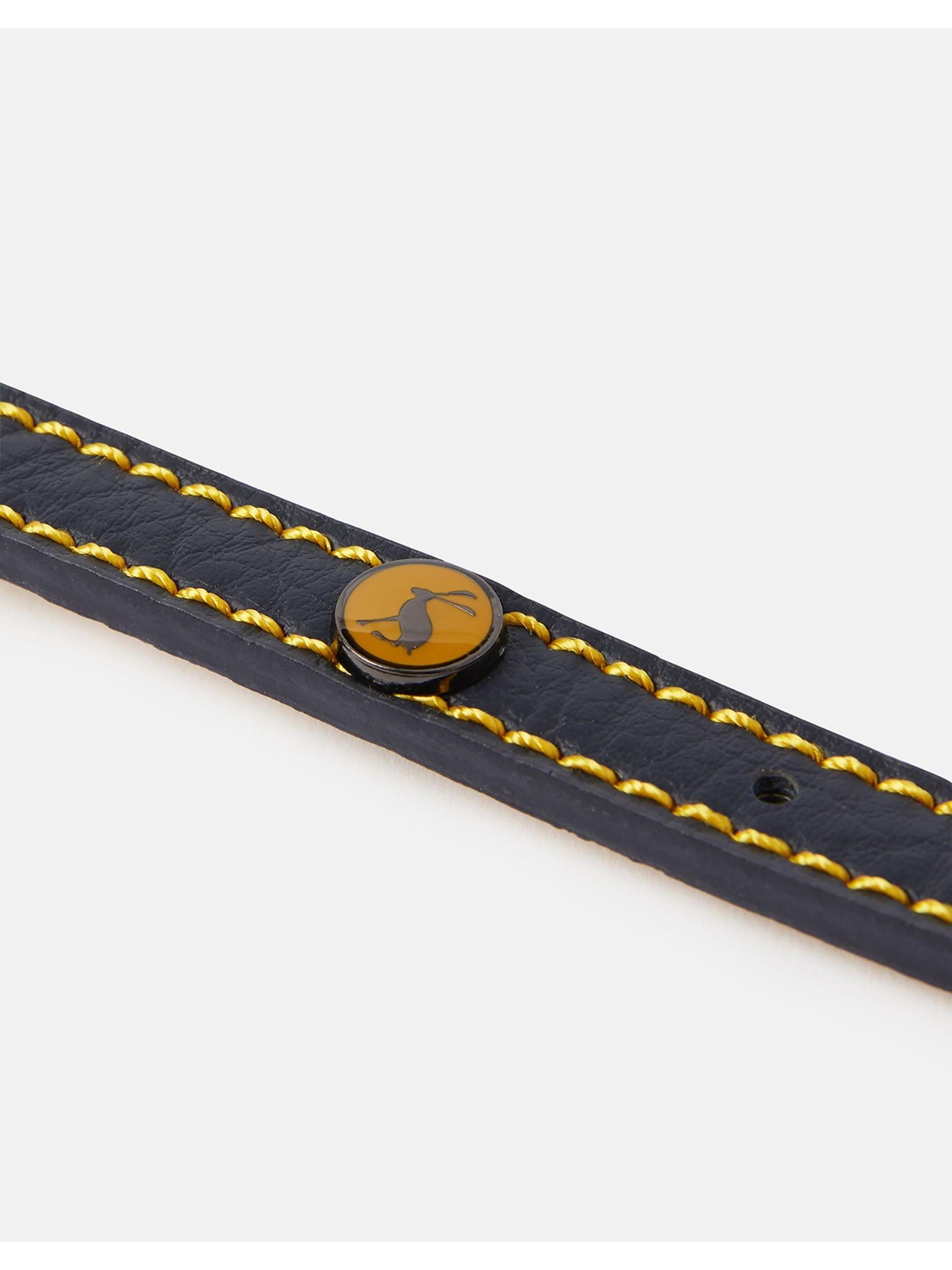 Blue Leather Pet Collar - Image 4 of 4