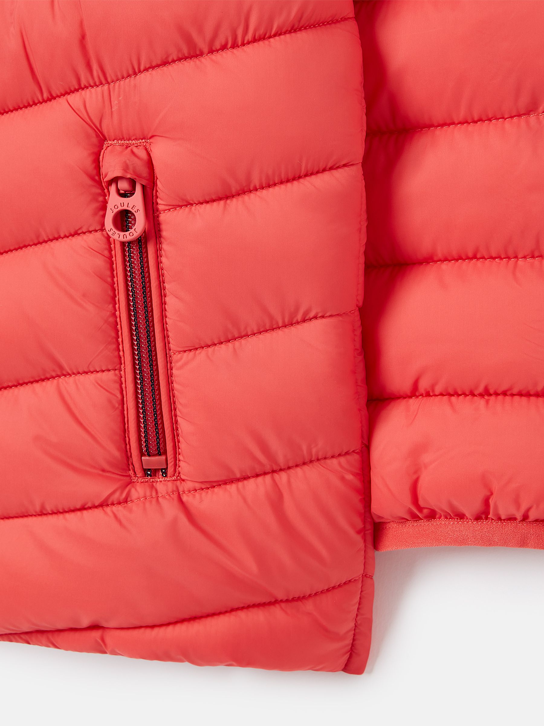 Kinnaird Pink Showerproof Padded Coat with Hood - Image 4 of 5