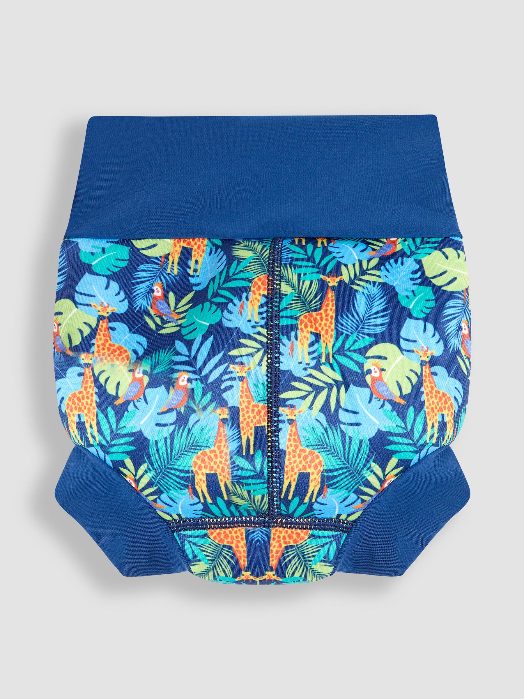 Blue Tropical Happy Nappy - Image 2 of 3