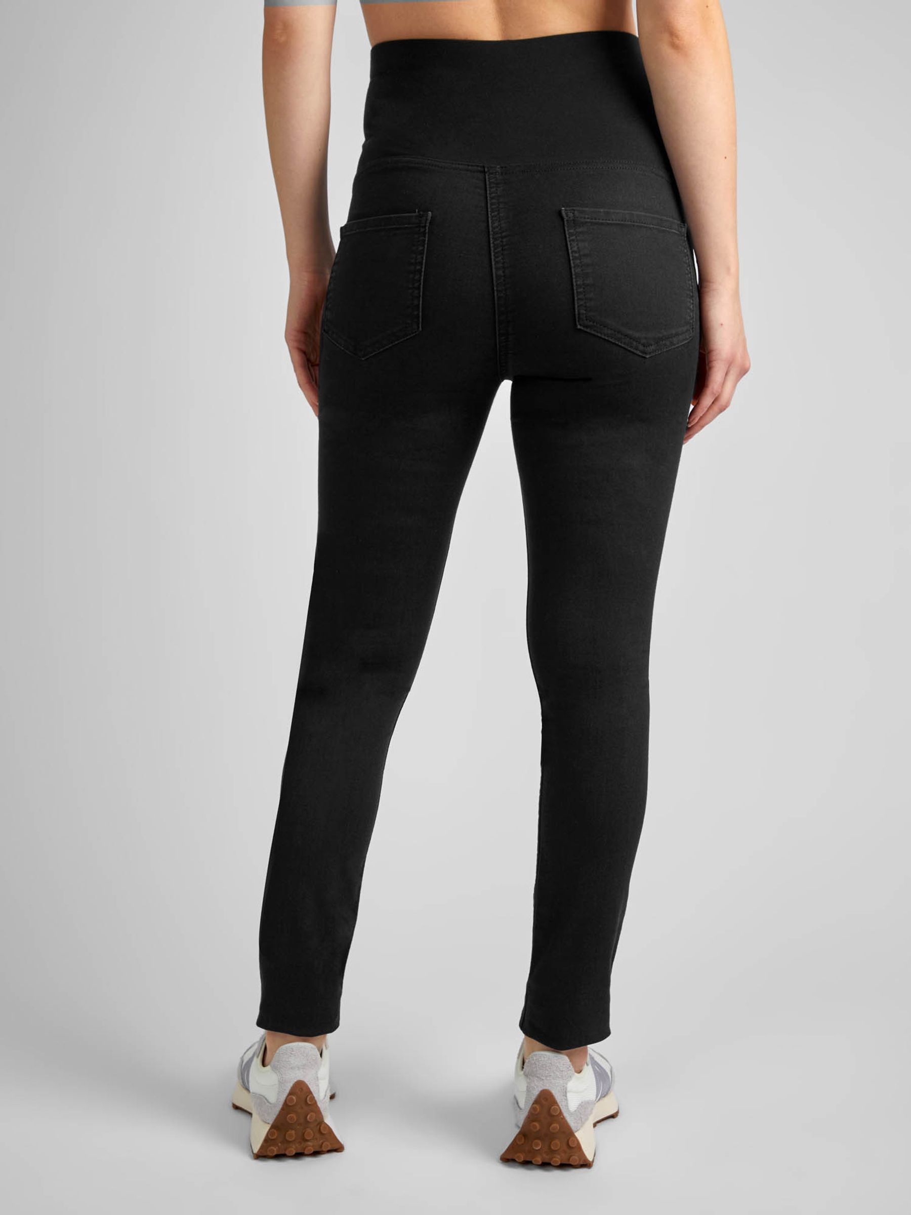 Black Wash Super Skinny Maternity Denim Jeans - Image 2 of 4