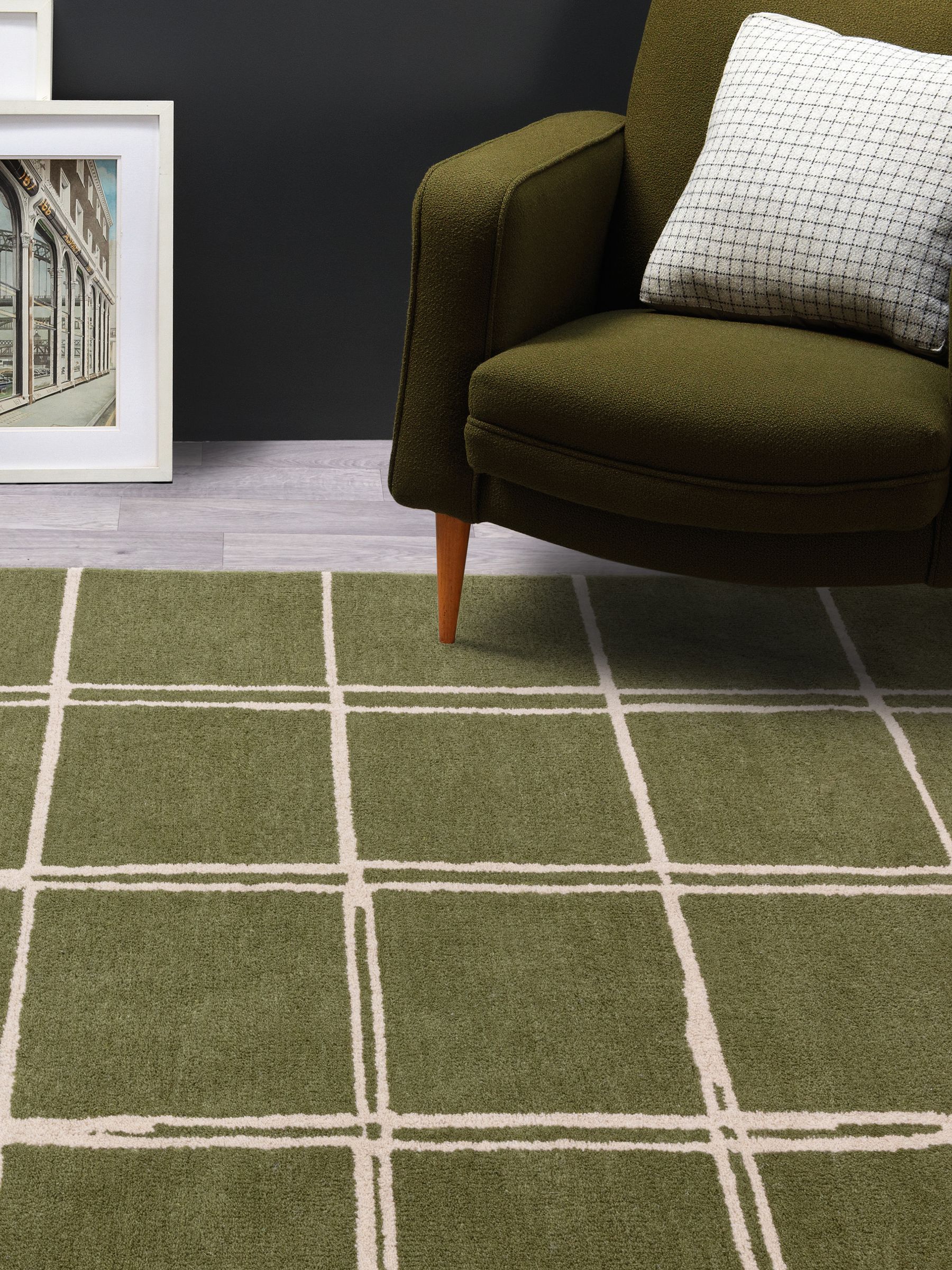 Asiatic Rugs Green Albany Rug - Image 6 of 6
