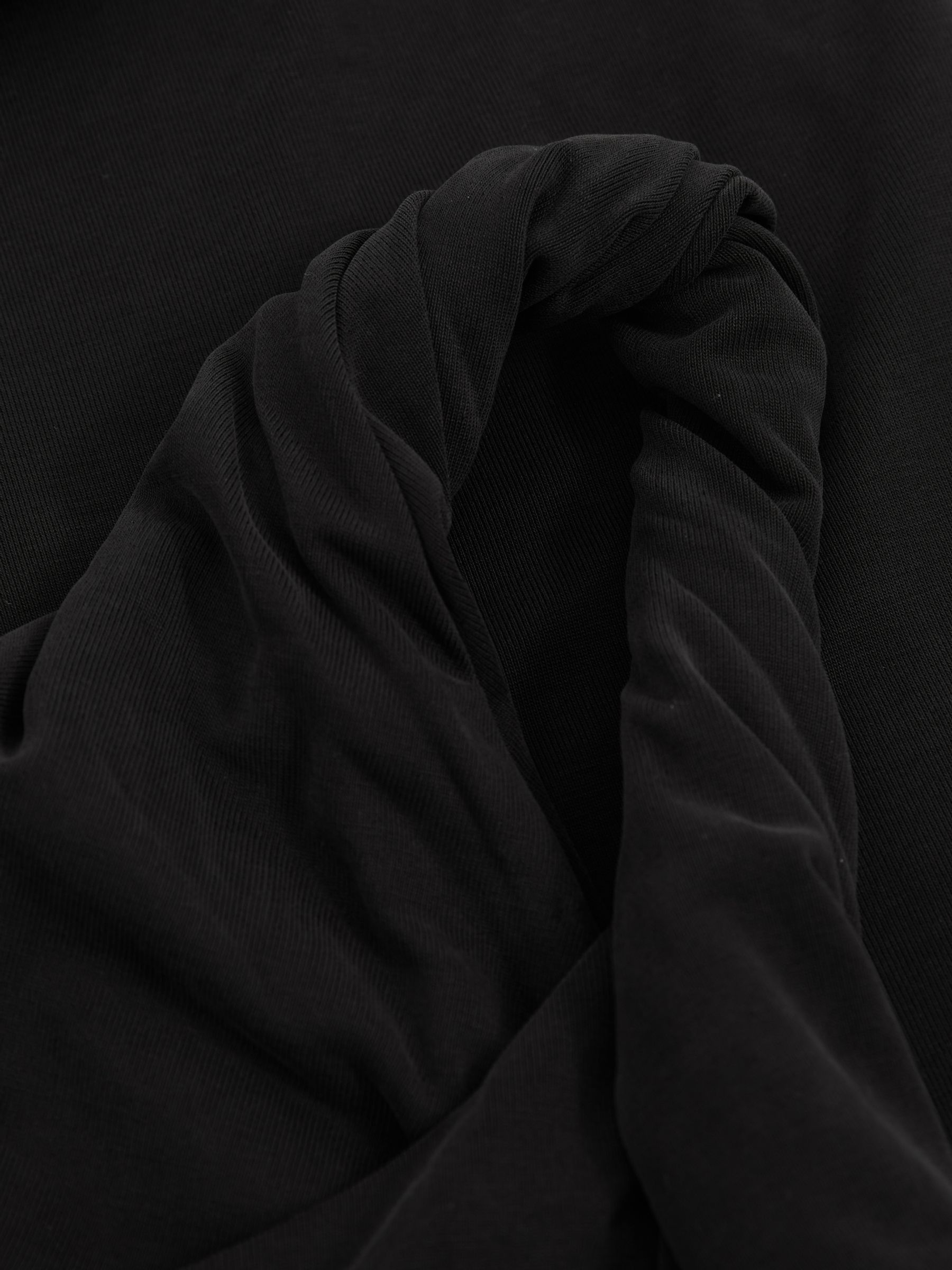 Good American Twisted Strap Jersey Maxi Dress in Black - Image 5 of 5