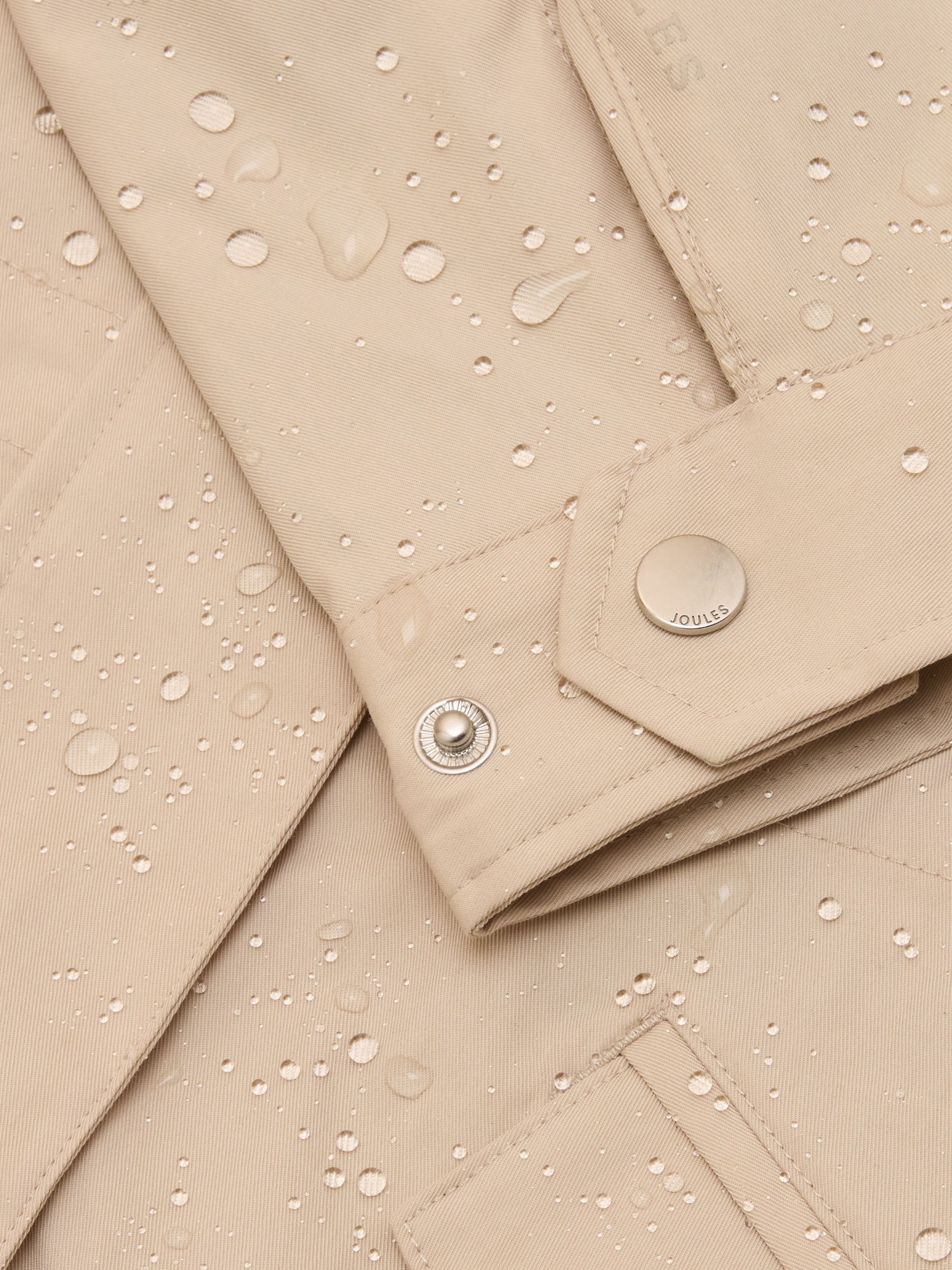 Portwell Beige Waterproof Raincoat With Hood - Image 11 of 14