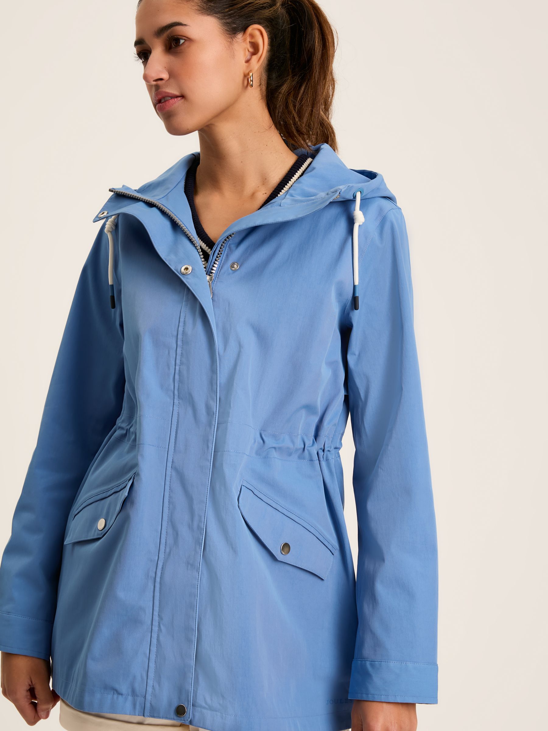 Portwell Blue Waterproof Raincoat With Hood - Image 1 of 1