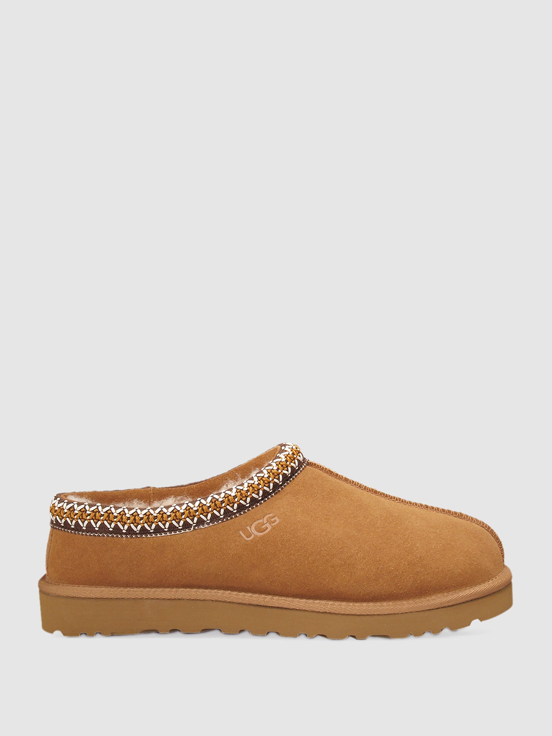 Tasman Suede Slippers in Chestnut - Image 1 of 5