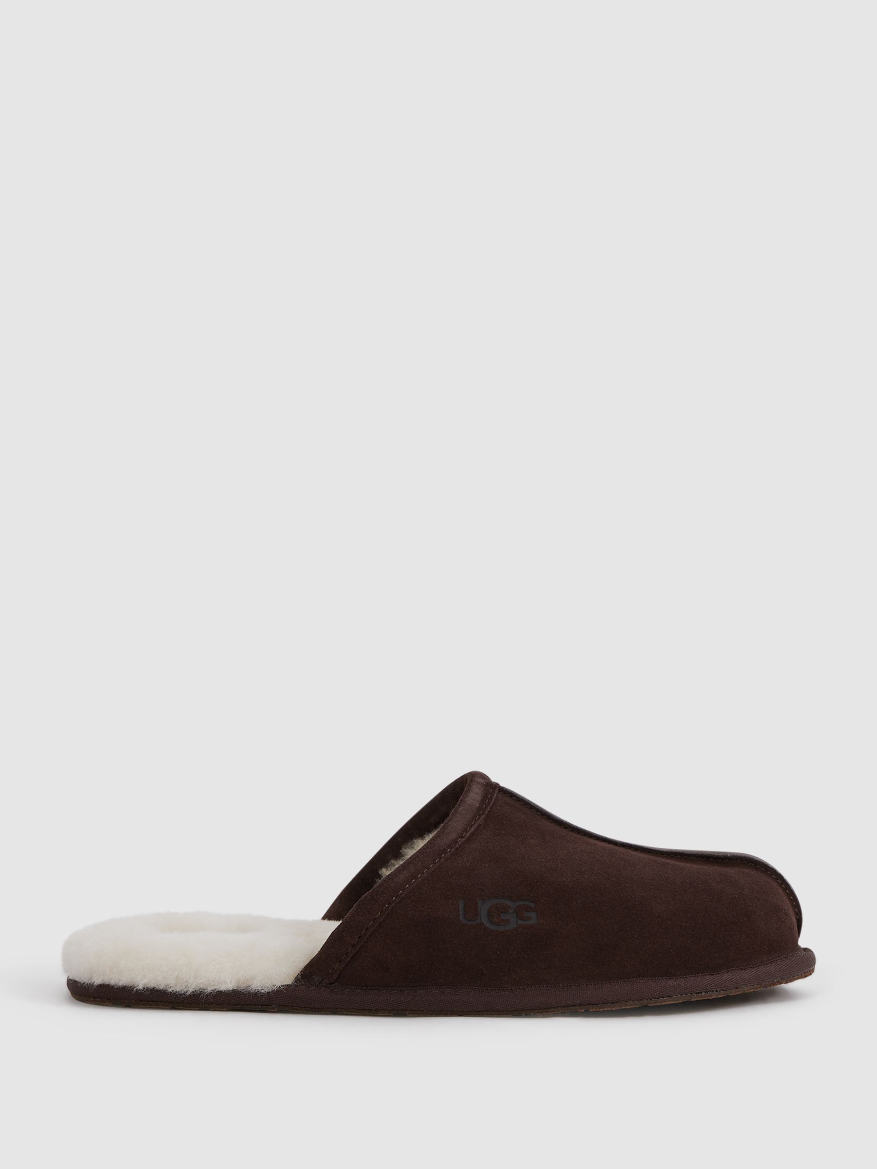 Sheepskin Slippers in Dusted Cocoa - Image 1 of 6