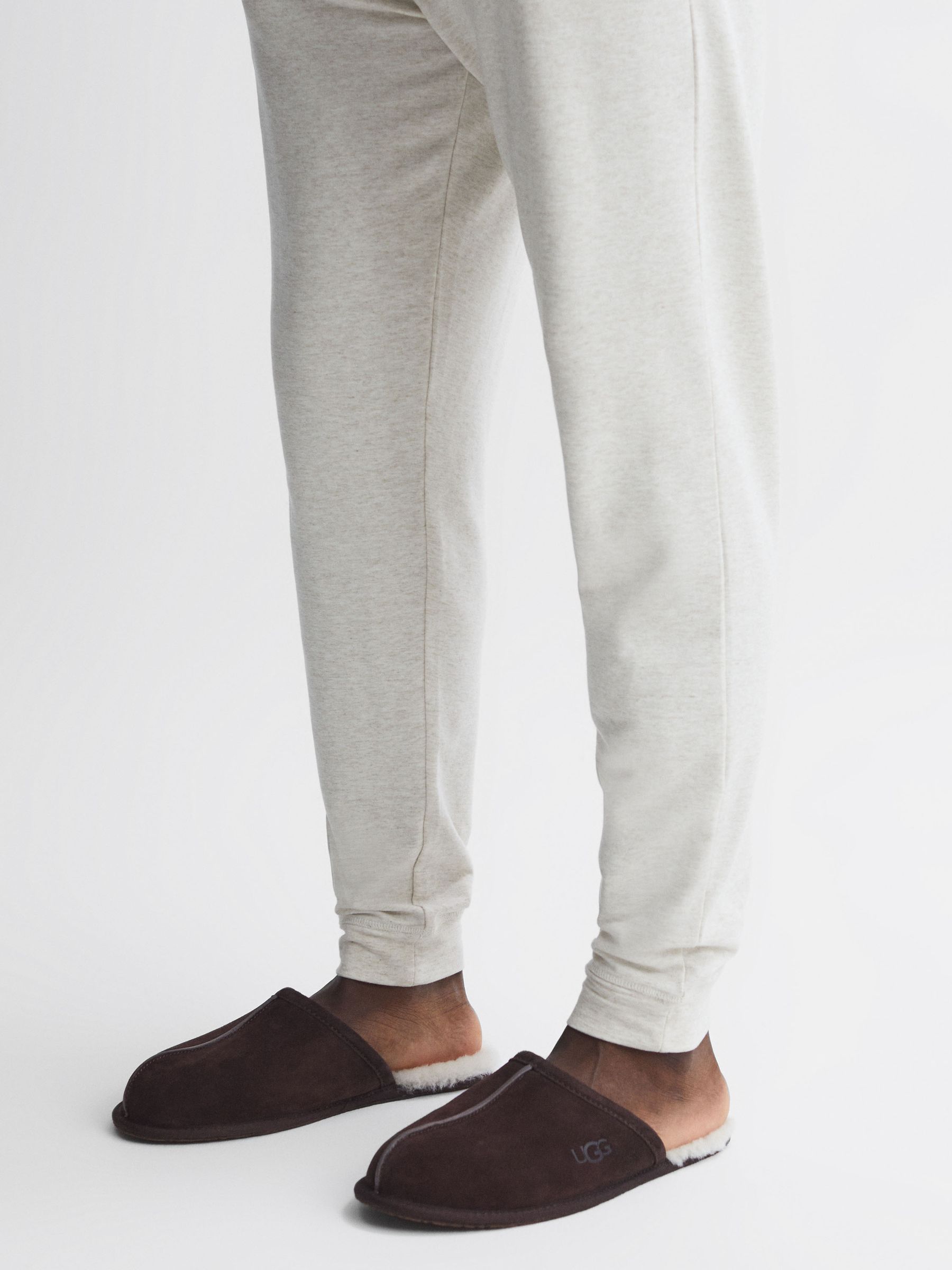 Sheepskin Slippers in Dusted Cocoa - Image 6 of 6