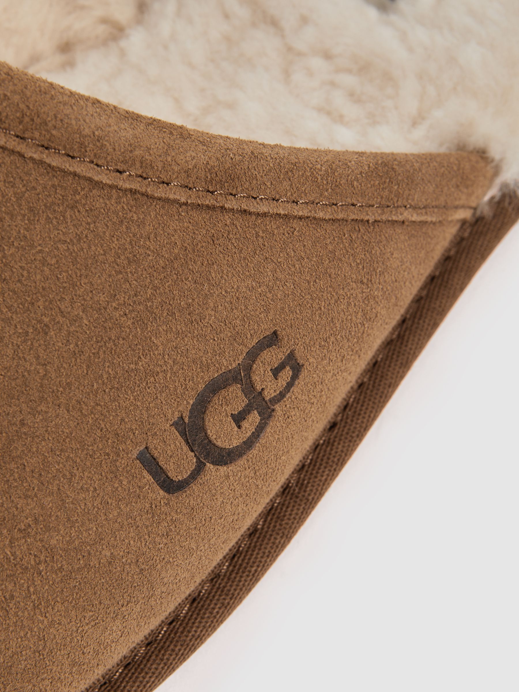 Sheepskin Slippers in Chestnut - Image 5 of 5