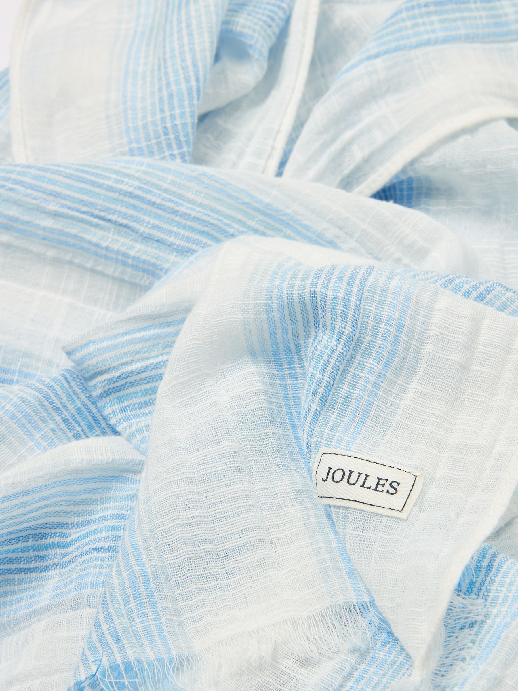 Orla Blue/White Scarf - Image 5 of 5