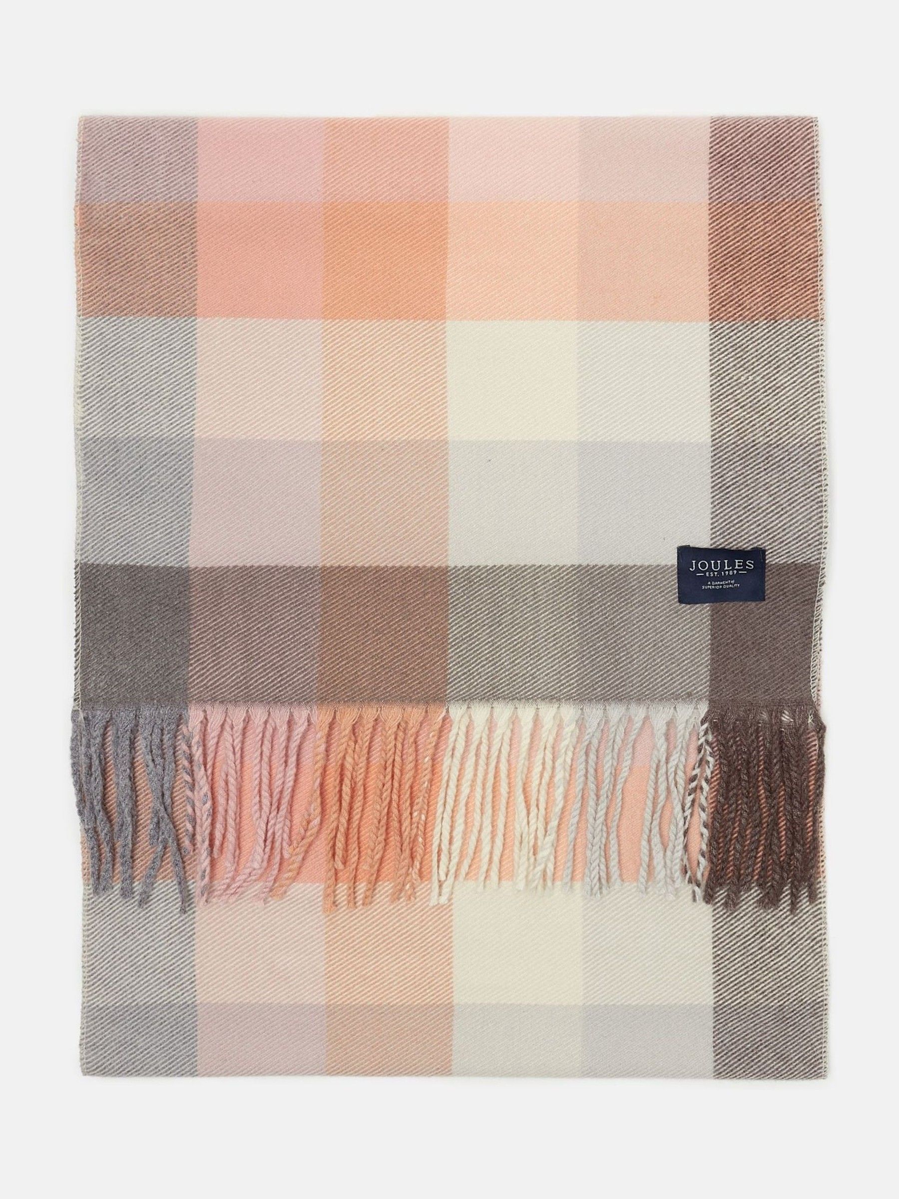 Langtree Pink & Grey Scarf - Image 3 of 4
