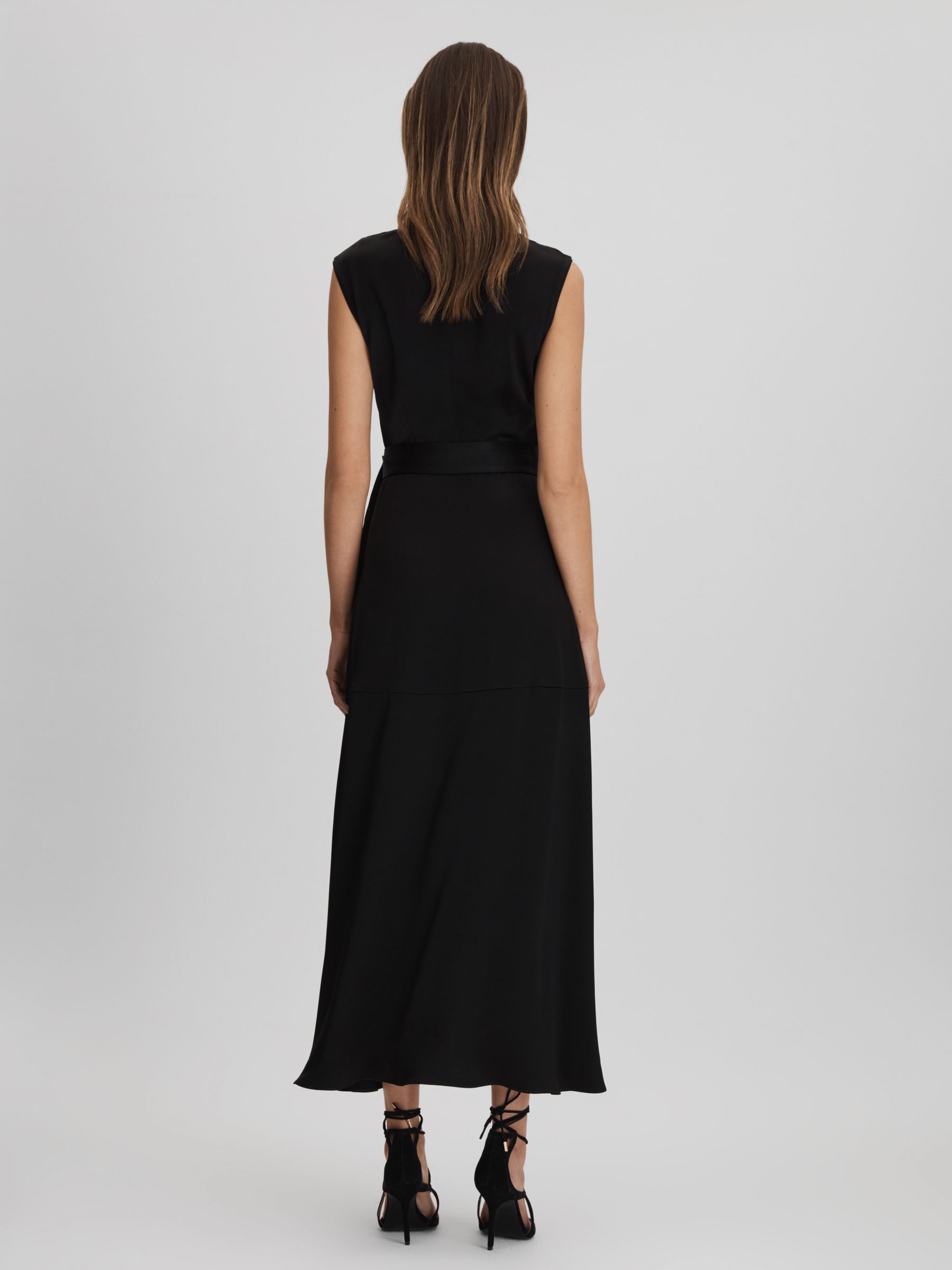 【美品】deres 9th draping dress noir サイズ1 deres 9th draping dress noir