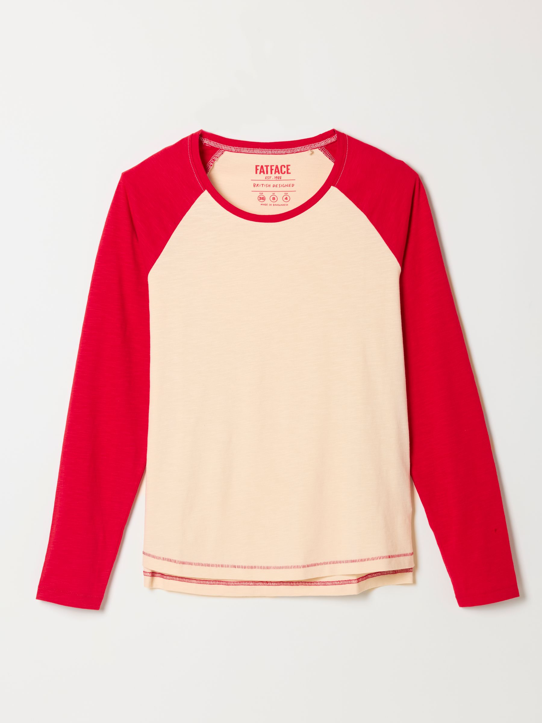 Raya Red Raglan Tee - Image 1 of 1