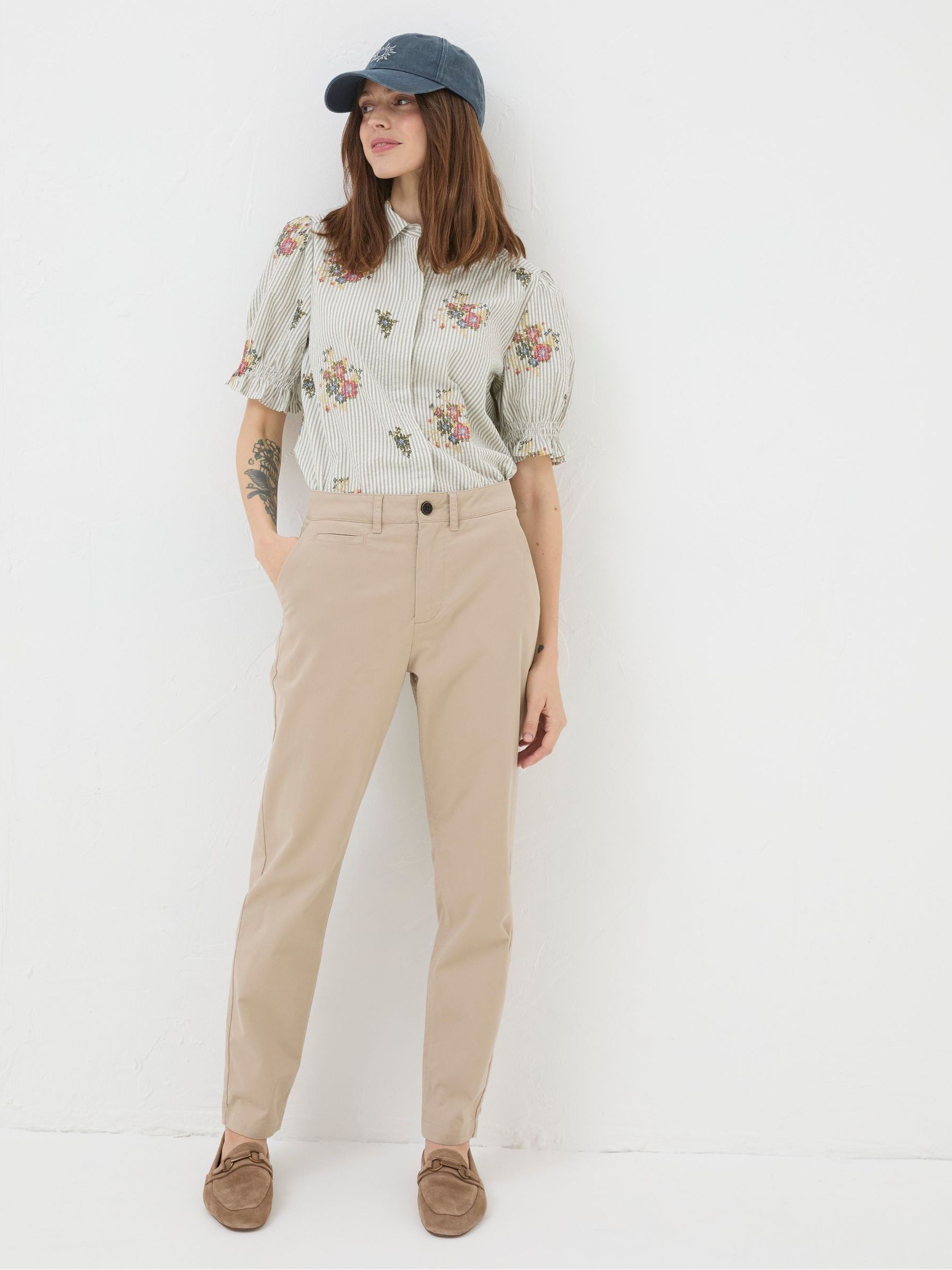 Rye Natural Chinos - Image 2 of 5