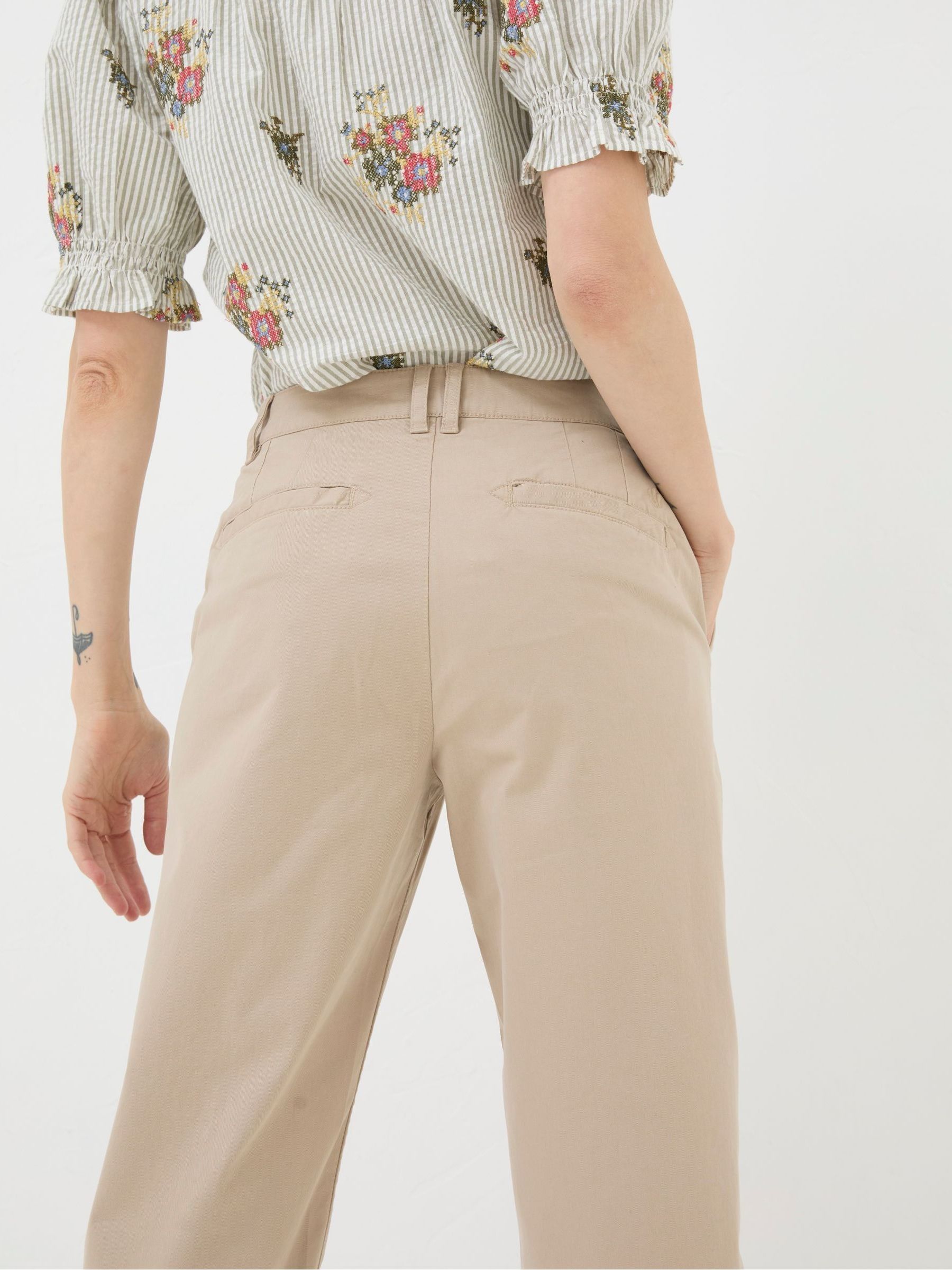 Rye Natural Chinos - Image 3 of 5
