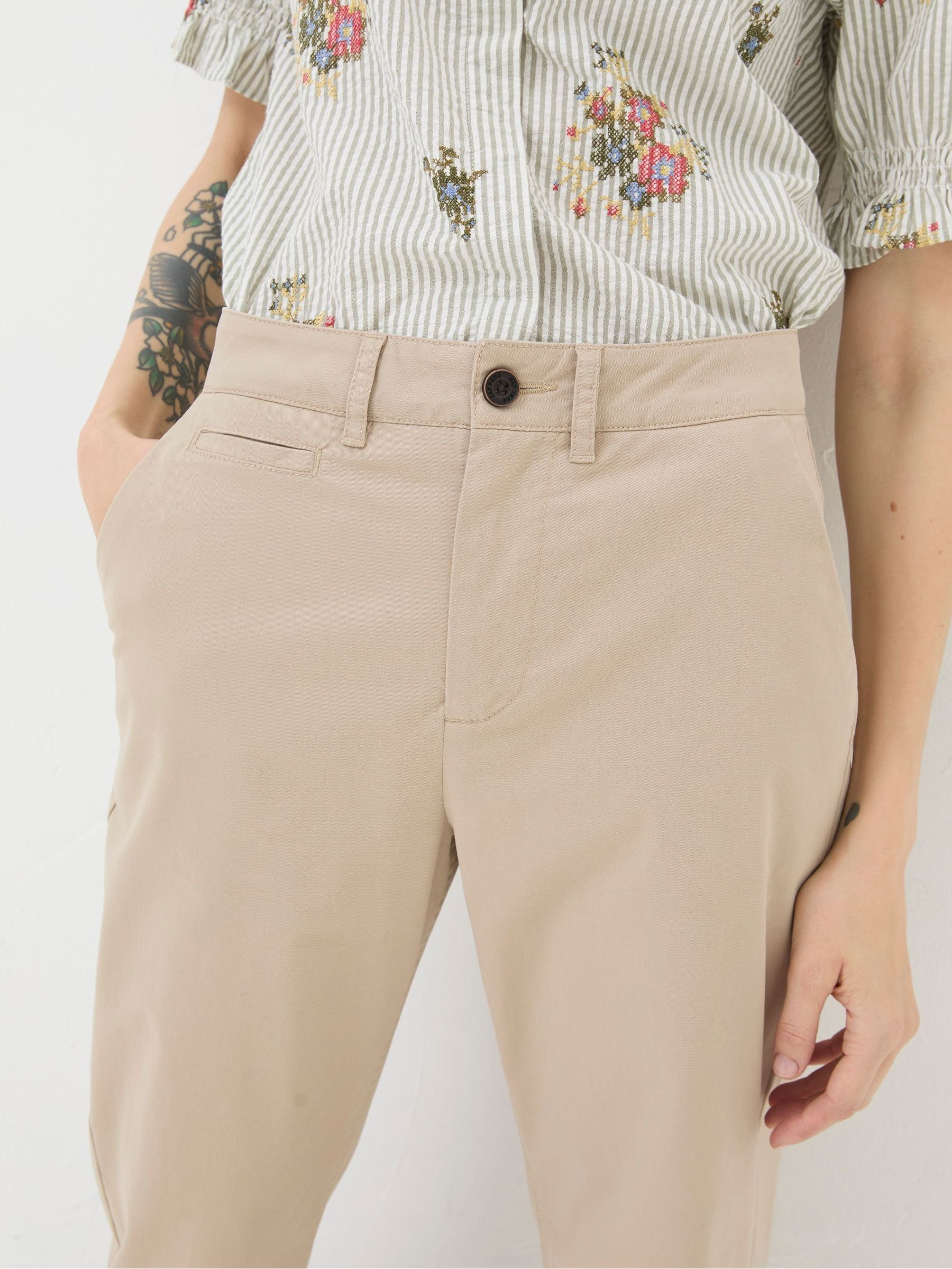 Rye Natural Chinos - Image 4 of 5
