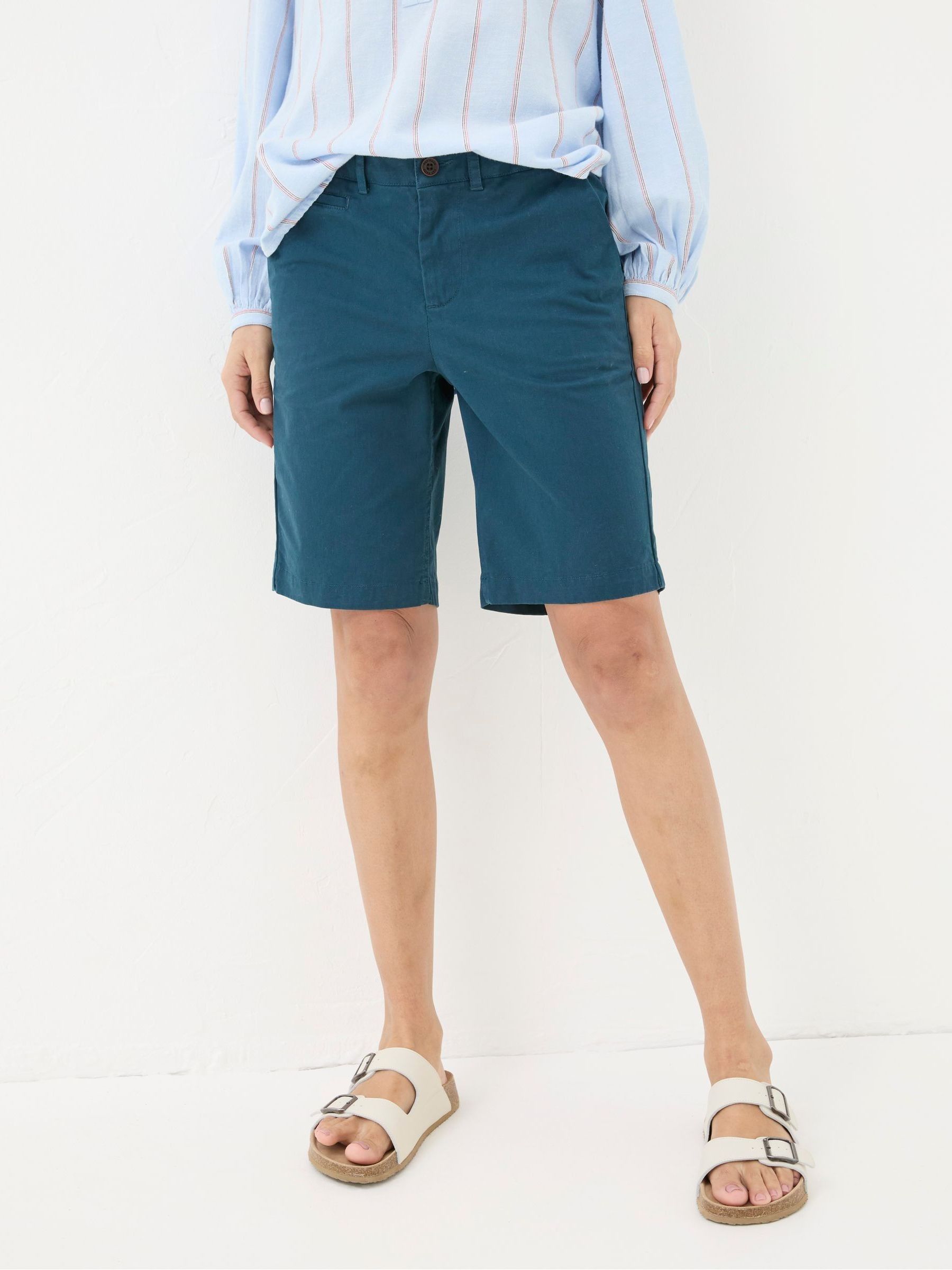Falmouth Blue Chinos Shorts - Image 3 of 5