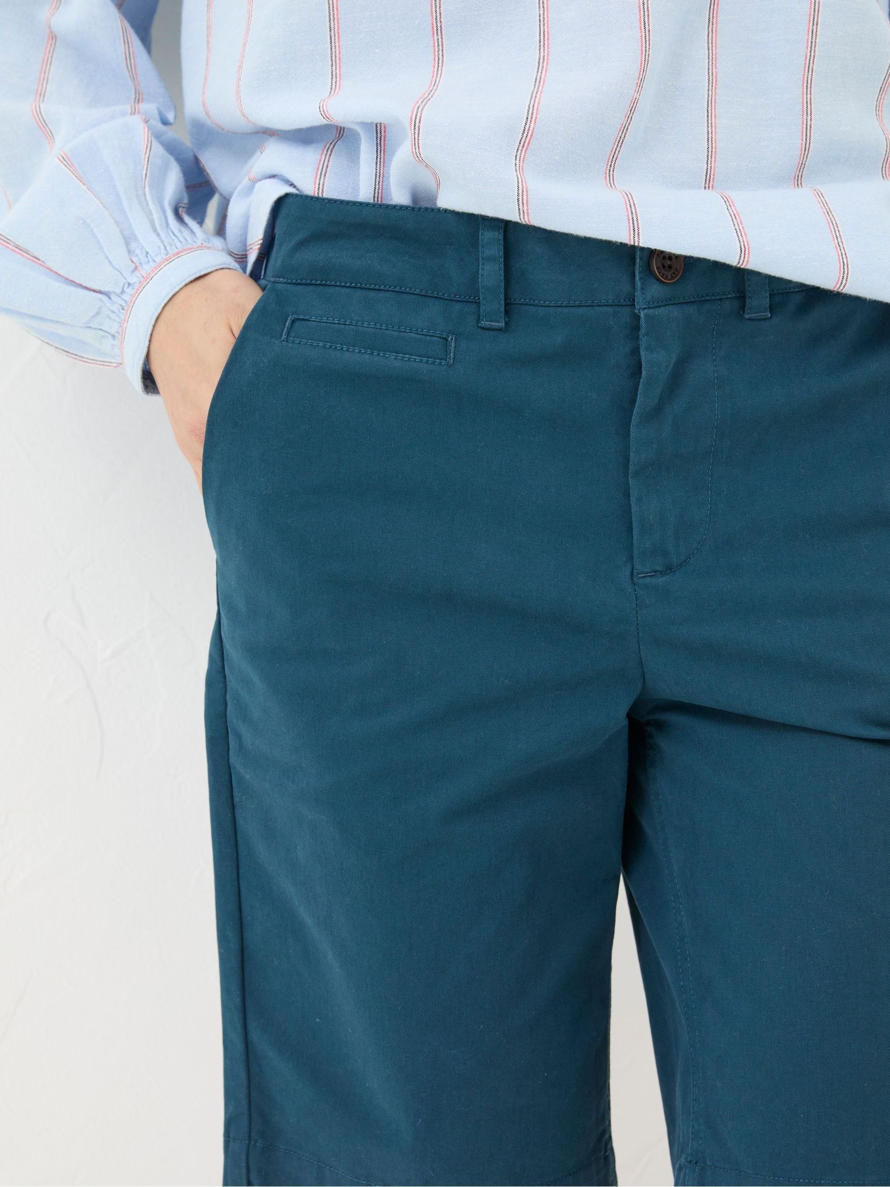 Falmouth Blue Chinos Shorts - Image 4 of 5