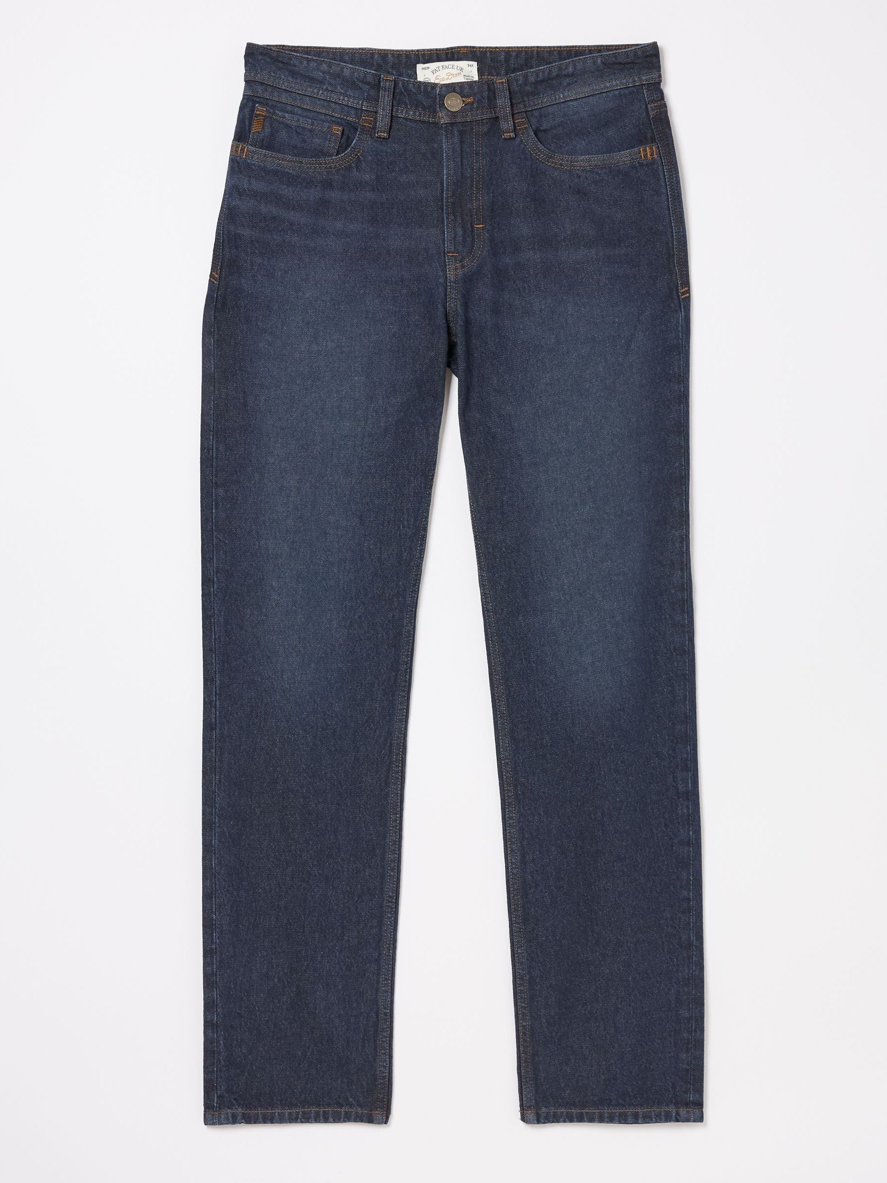 Blue Straight Fit Recycled Jeans - Image 6 of 6