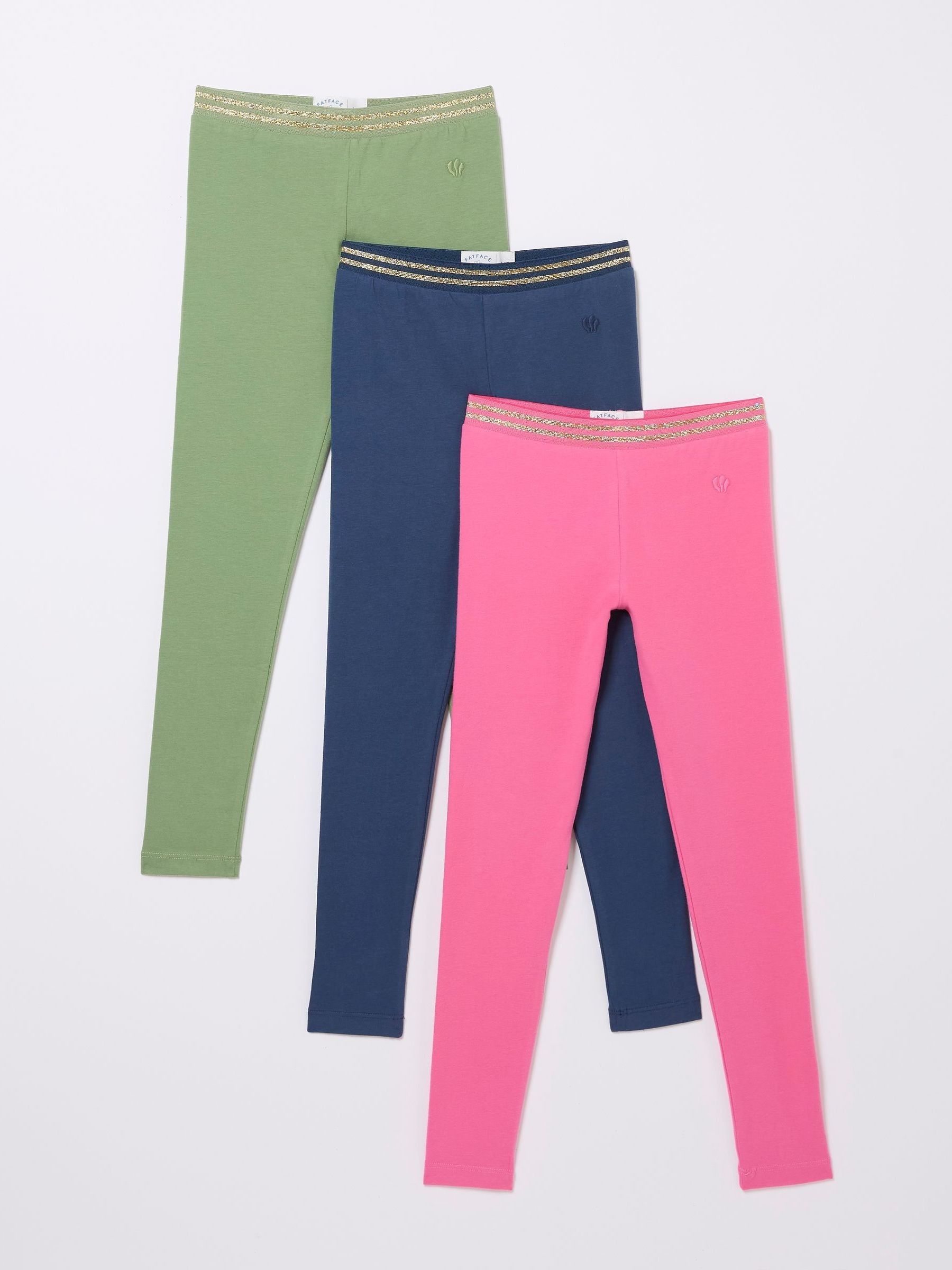 Blue Leggings 3 Pack - Image 1 of 5