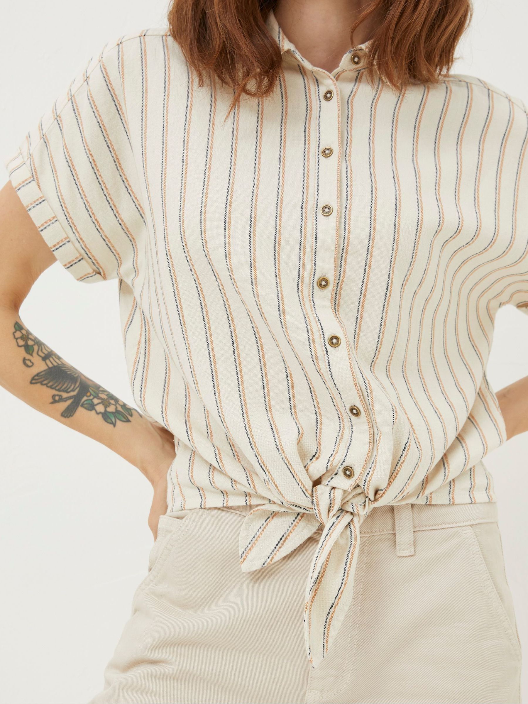 Cali Natural Linen Blend Shirt - Image 3 of 4
