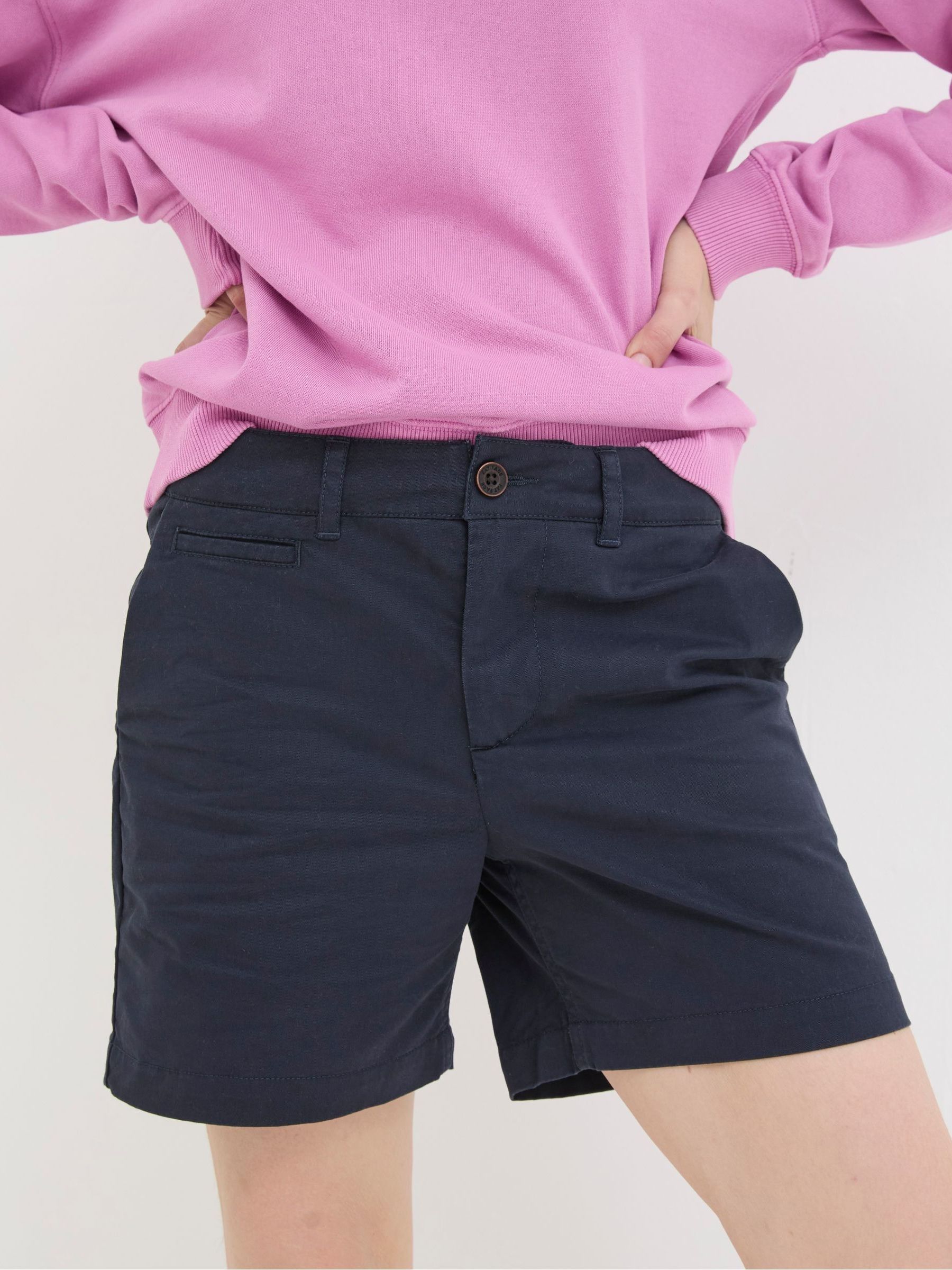 Padstow Blue Chinos Shorts - Image 3 of 4