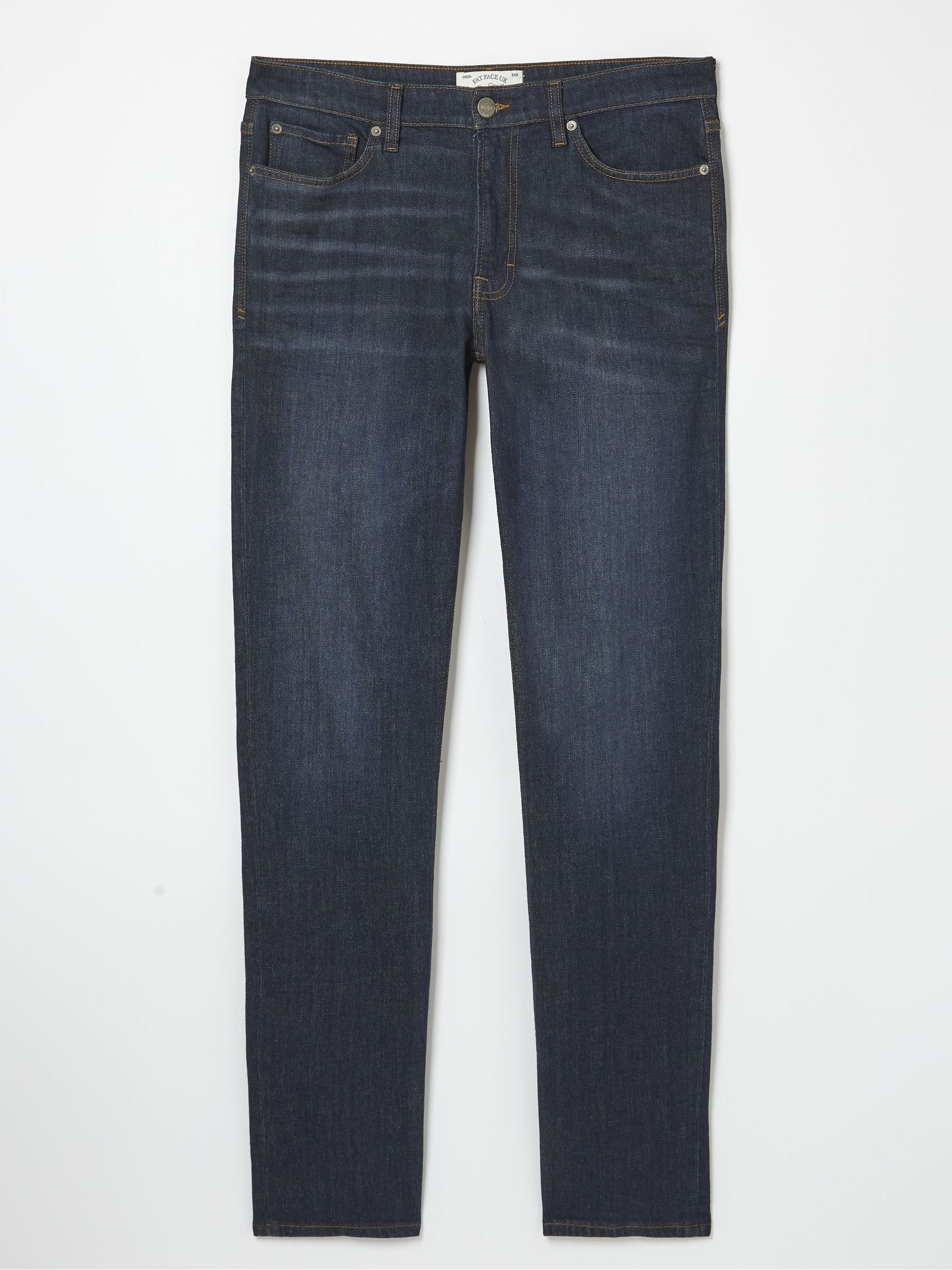 Dark Vintage Blue Slim Fit Jeans - Image 7 of 7