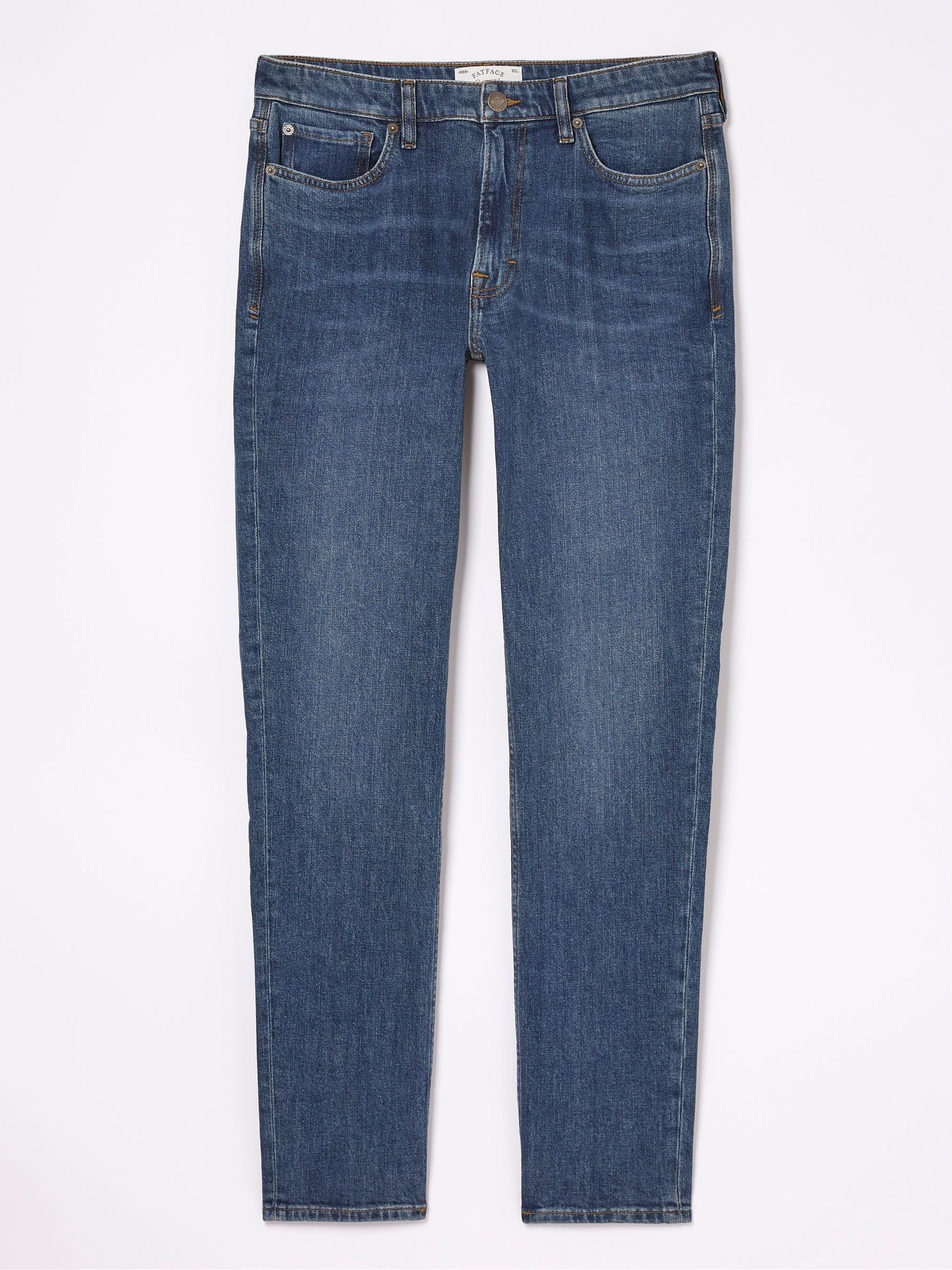 Indigo Blue Slim Fit Jeans - Image 6 of 6