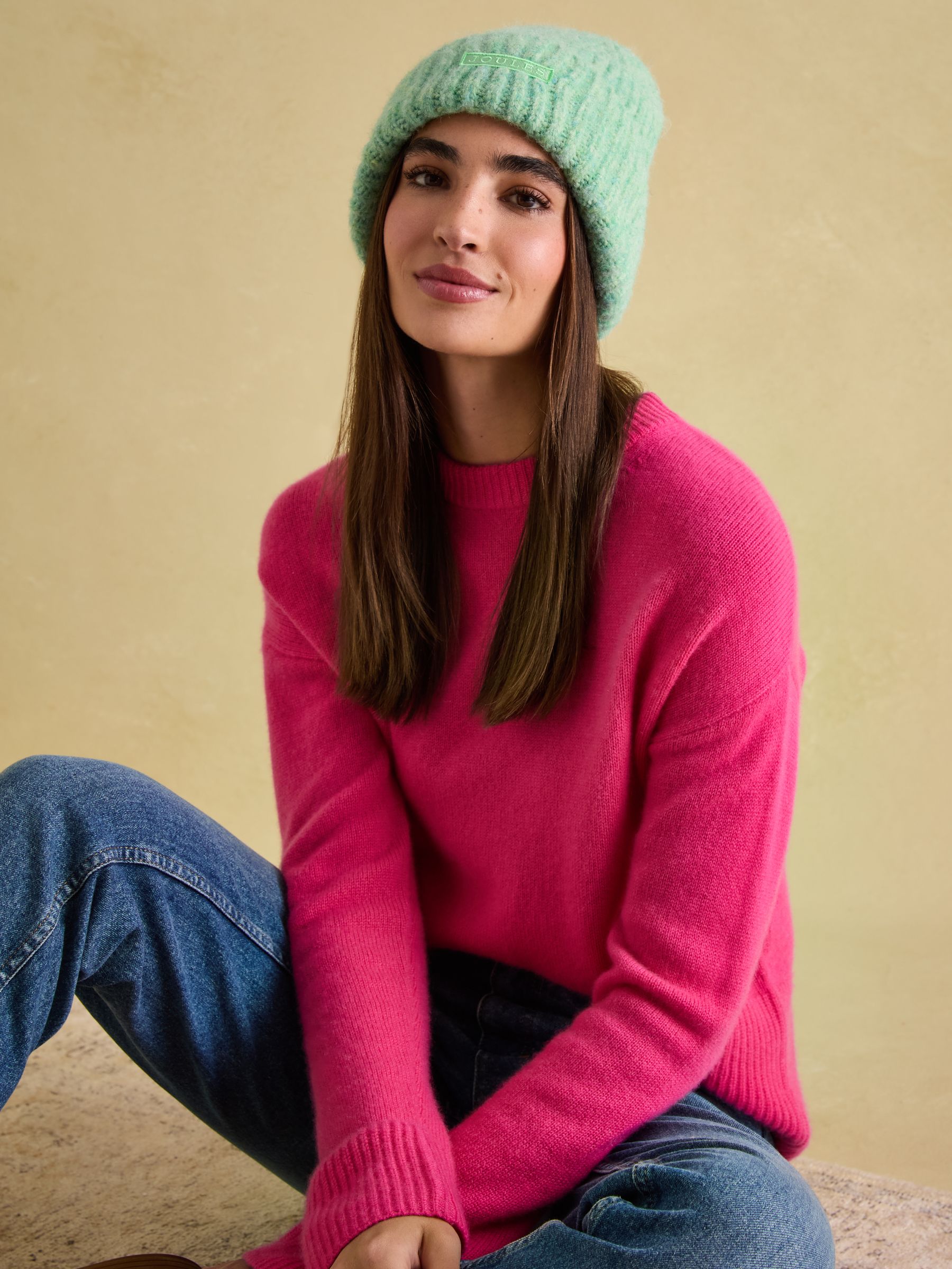 Caversham Mint Green Beanie Hat - Image 3 of 6
