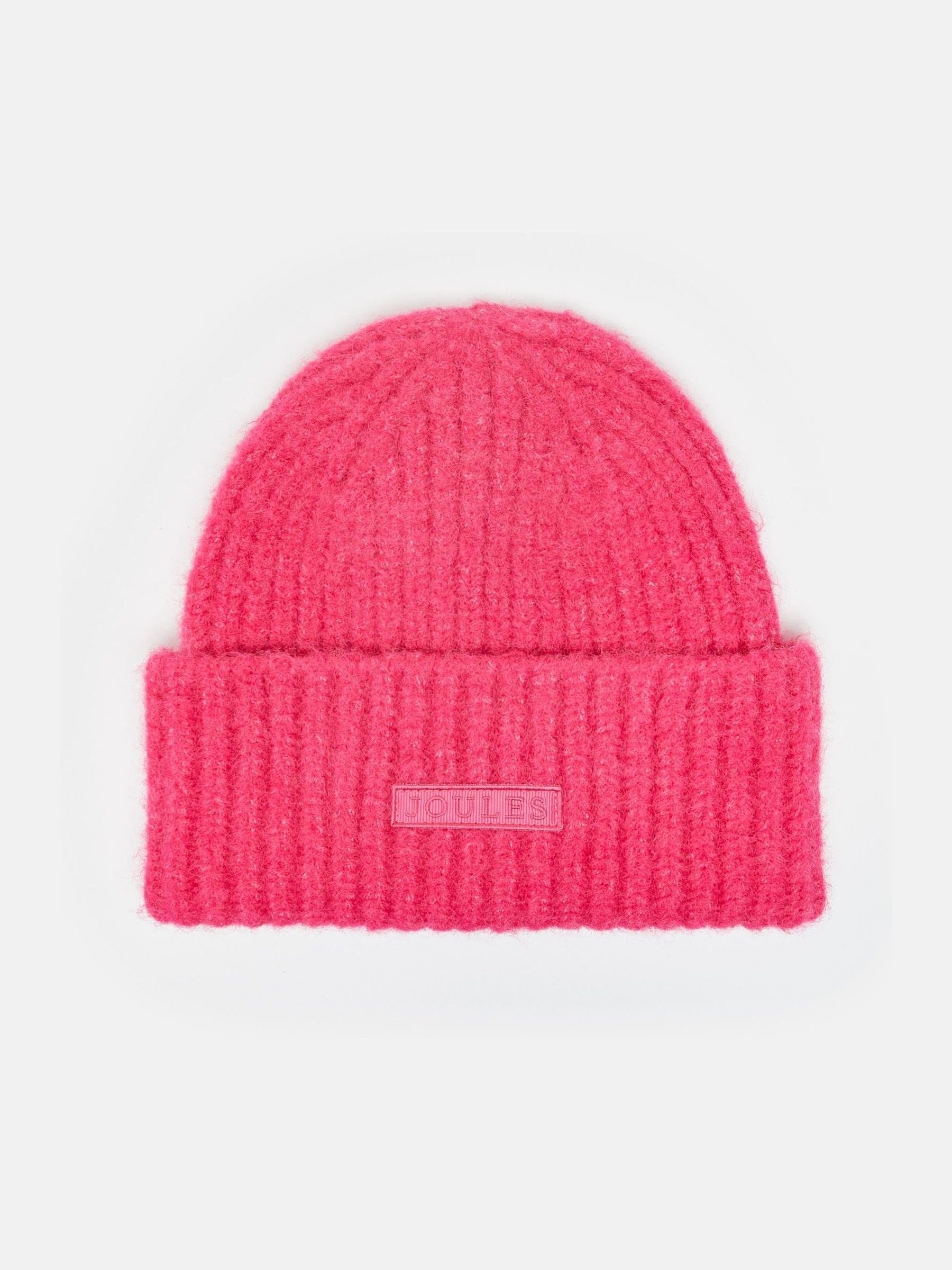 Caversham Bright Pink Beanie Hat - Image 3 of 5